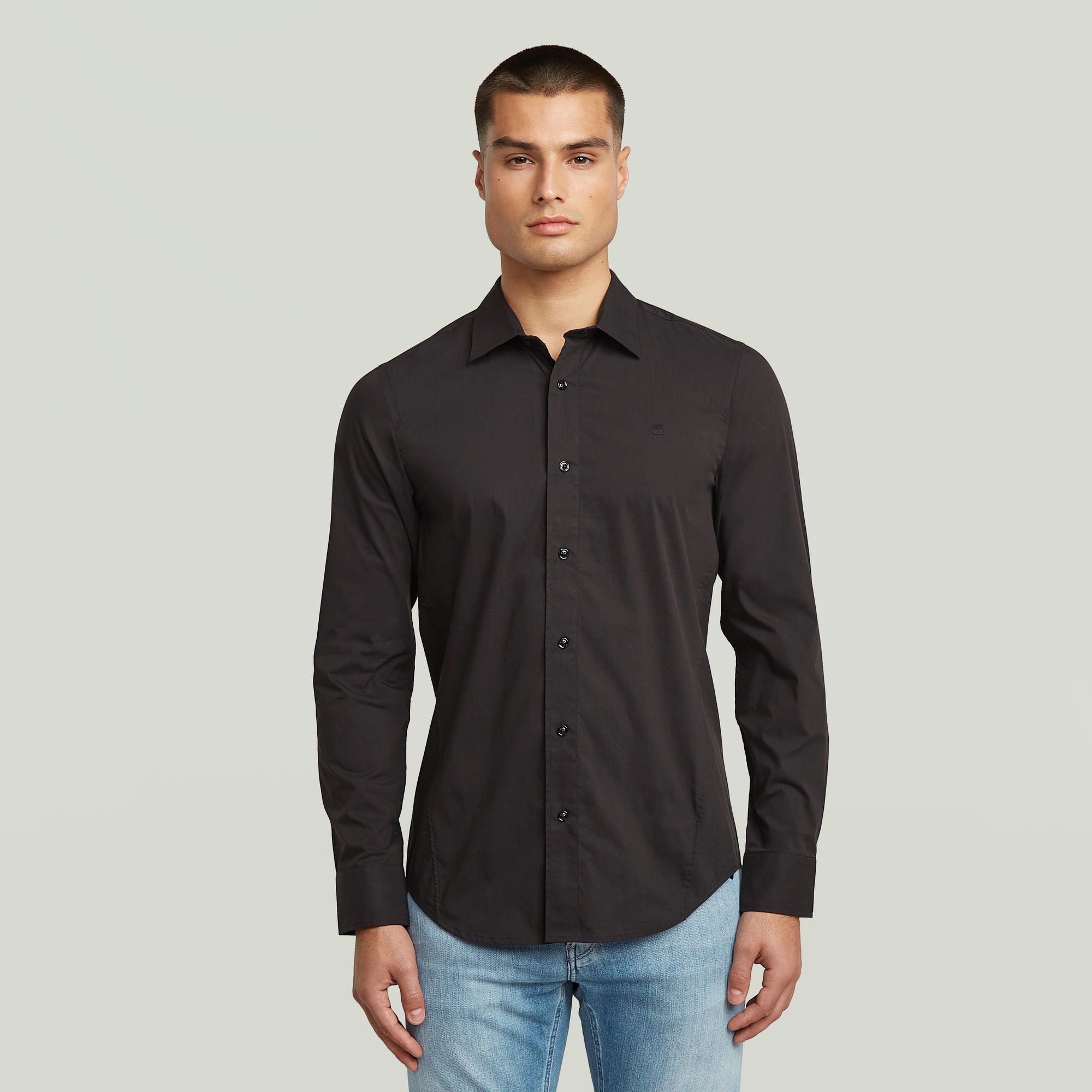 G-STAR Langarmhemd Uniform Slim Shirt ls günstig online kaufen