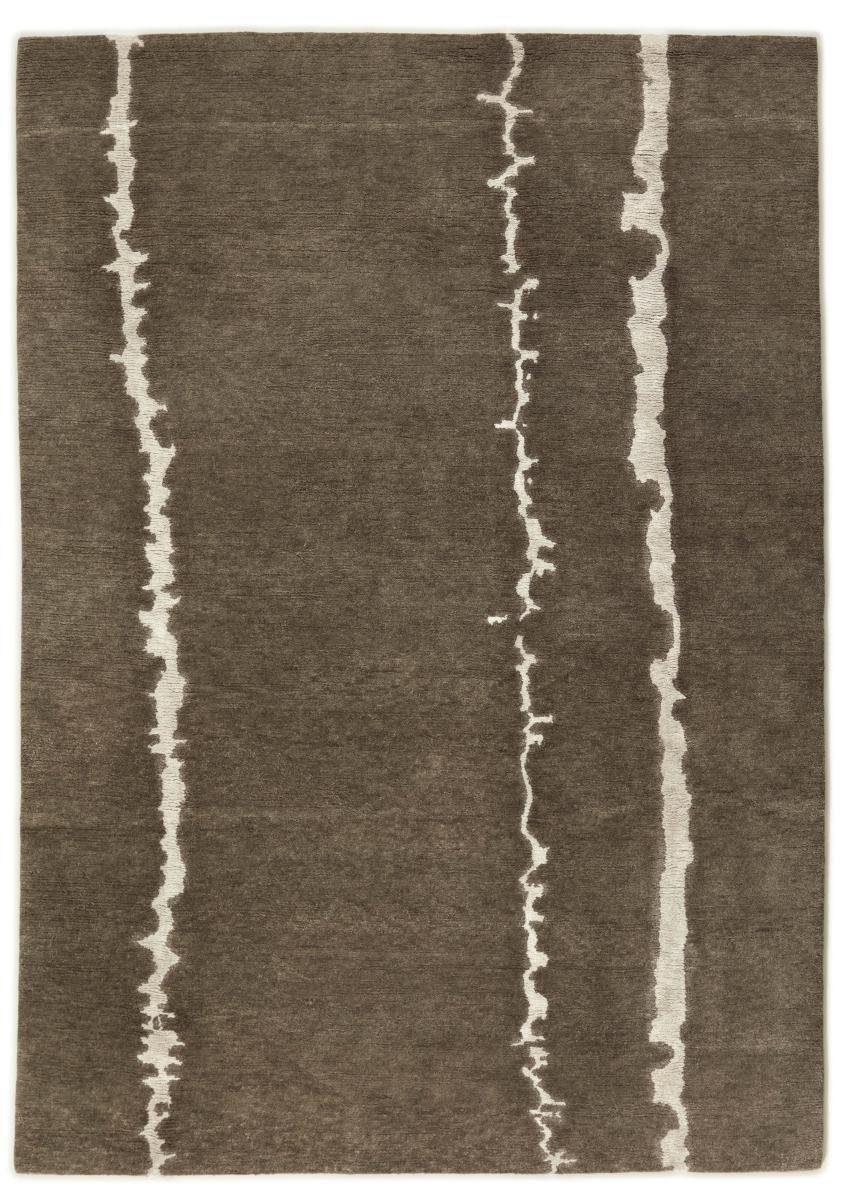 Orientteppich Nepal Orientteppich, Age 61x89 Höhe: 15 Moderner rechteckig, New Nain Trading, mm Handgeknüpfter