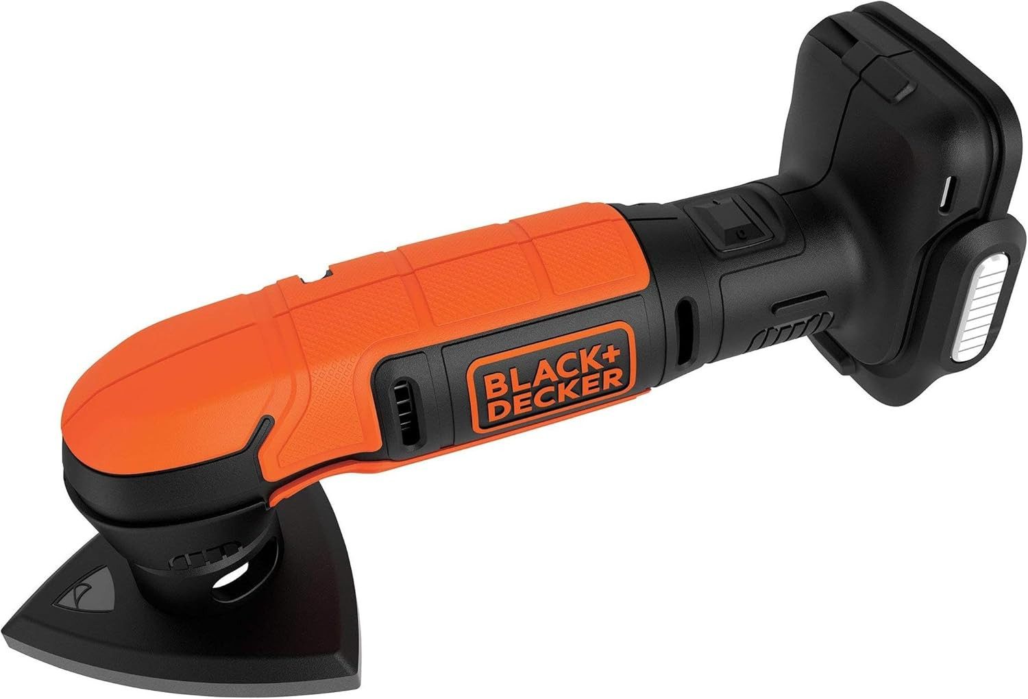 Black + Decker Deltaschleifer Akku-Deltaschleifer 12V, ohne Akku und USB-Ladekabel, (1 tlg)