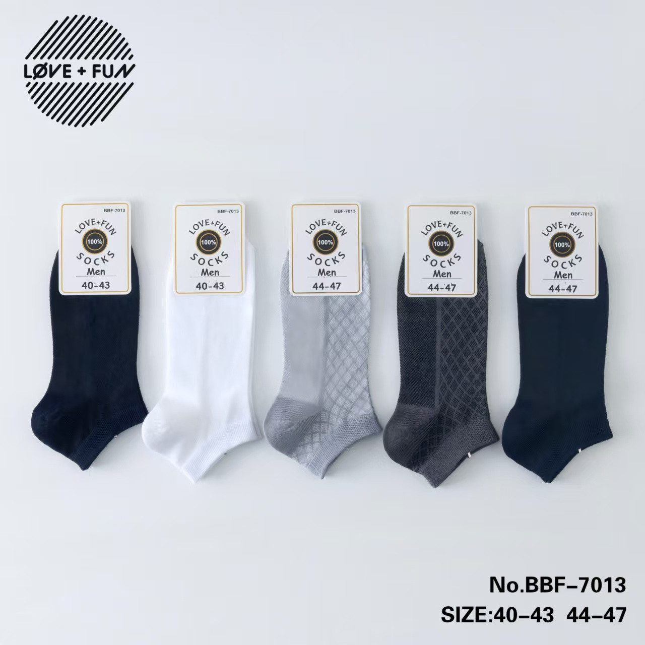 Freizeitsocken Herren Kurzsocken Sneakersocken atmungsaktiv weich bequem 5-Paar