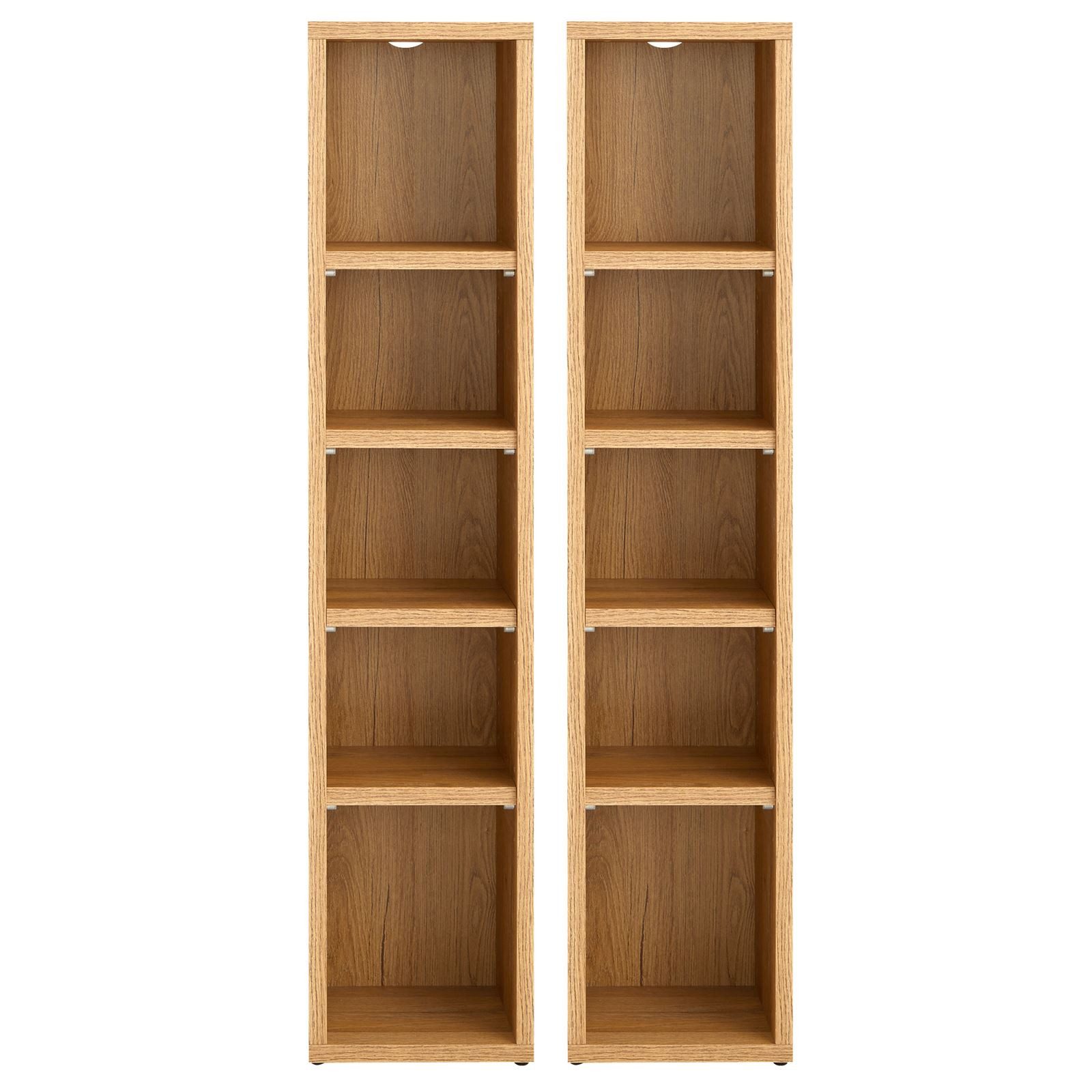 CARO-Möbel CD-Regal CHART, Medienregal aus 2 Modulen Medien Aufbewahrung bi günstig online kaufen