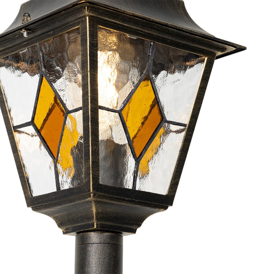 Qazqa Außen-Stehlampe Antigua, ohne Leuchtmittel, E27, günstig online kaufen