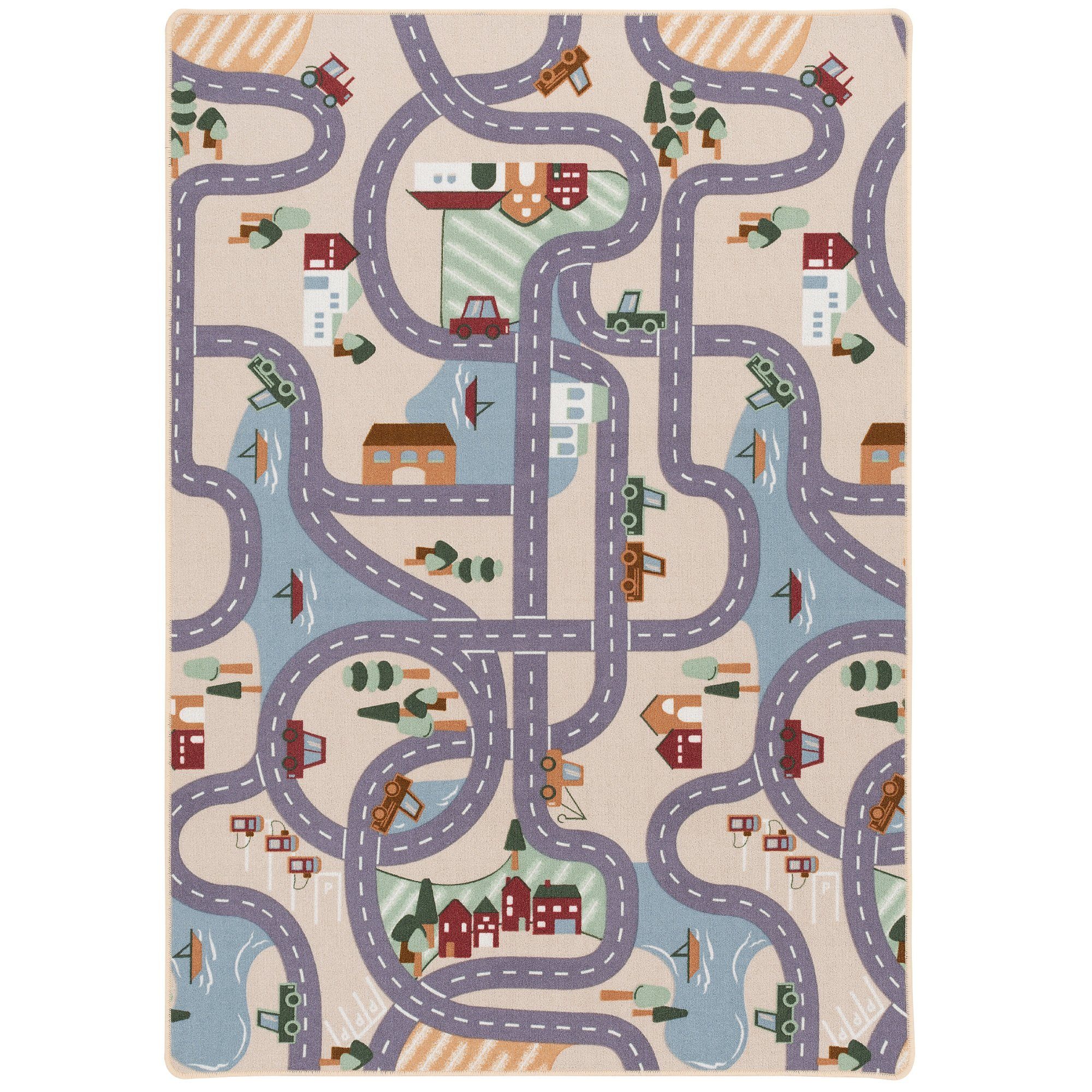 Snapstyle Kinderteppich Kinder Spiel Straßenteppich Fun günstig online kaufen