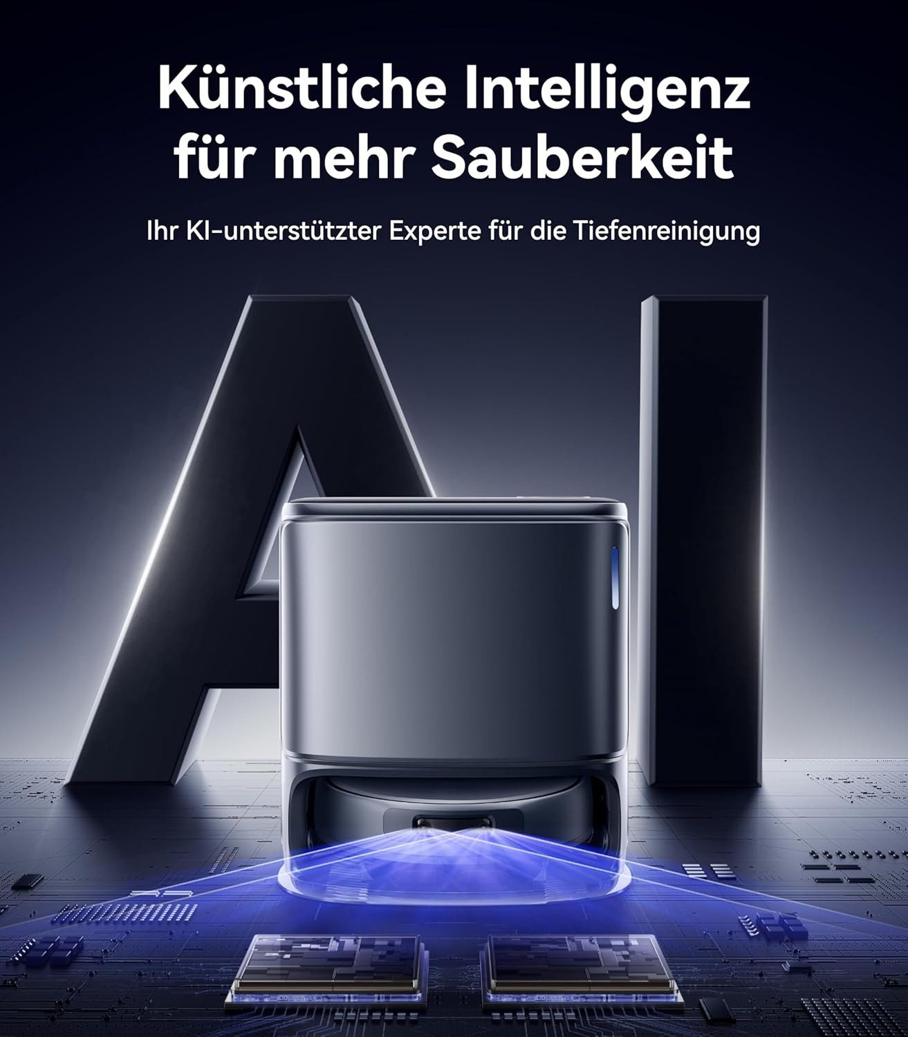 Narwal Saugroboter Freo Z10 Ultra Saugroboter mit Wischfunktion, All-in-One-Basisstation, 65 W, mit Beutel, 18.000Pa Absaugung, DirtSense Technologie, verhedderungsfreie Bürste