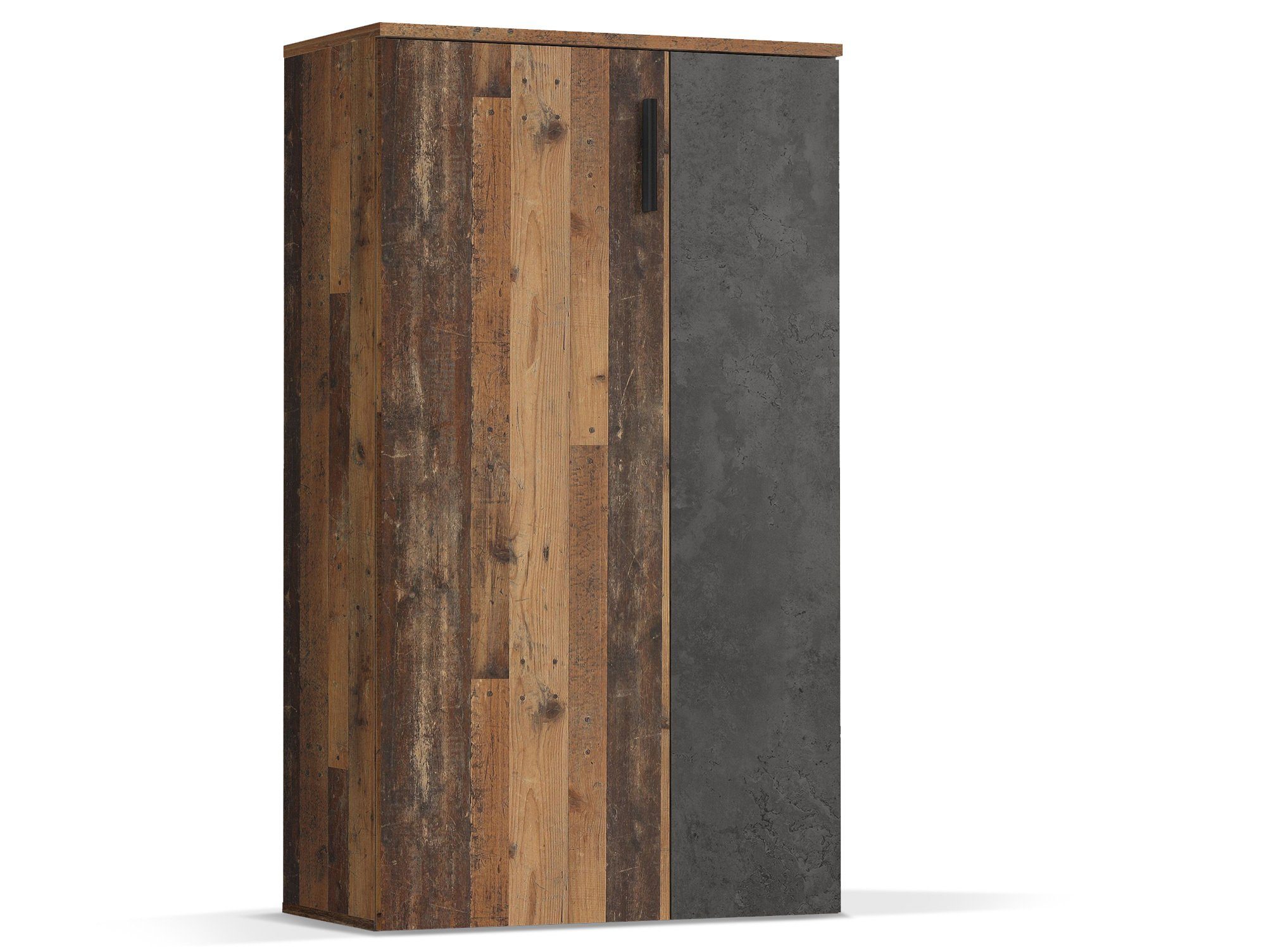 Moebel-Eins Schuhschrank BARNA Schuhschrank, Material Dekorspanplatte BARNA Schuhschrank, Material Dekorspanplatte