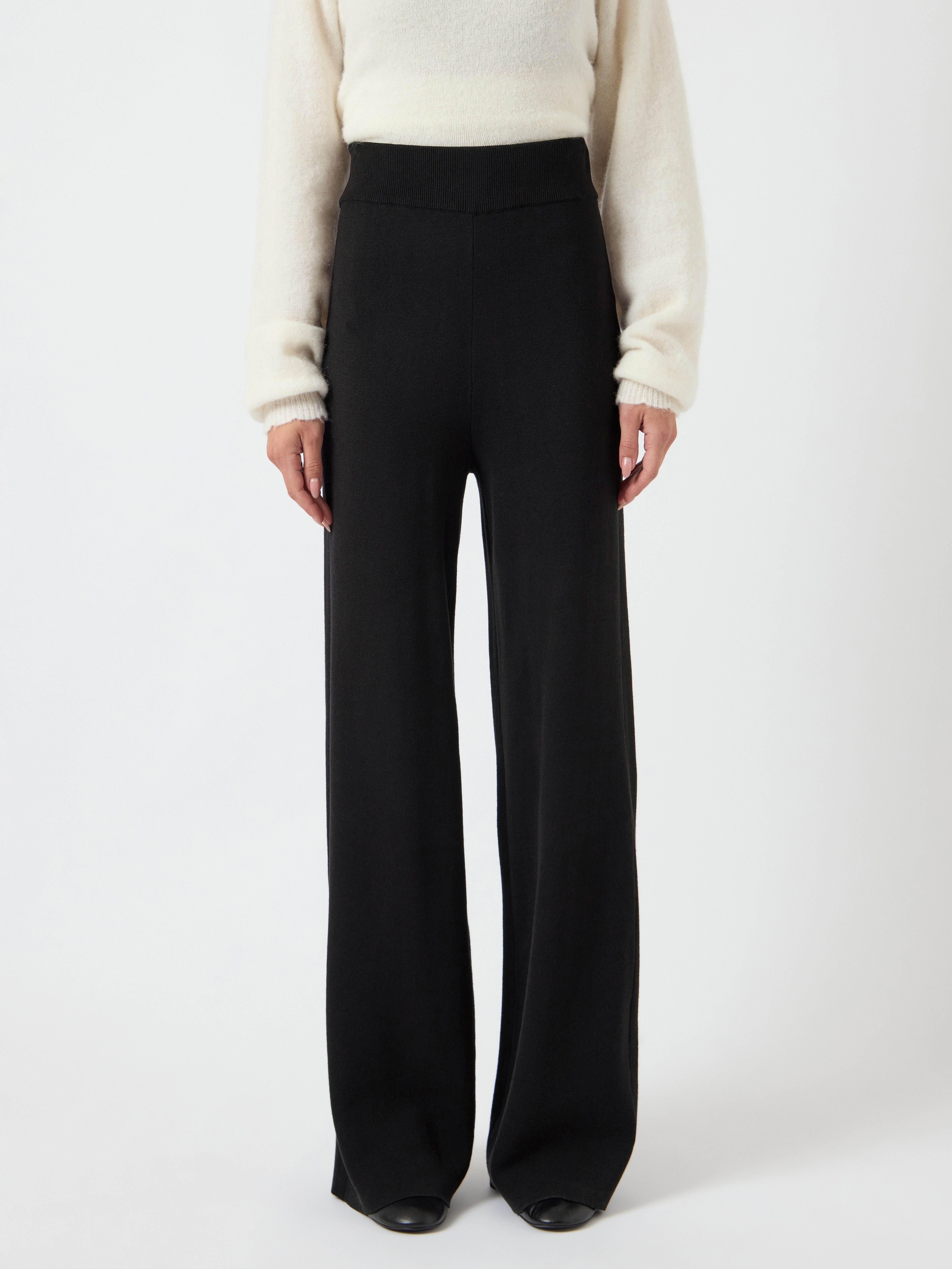 Y.A.S Strickhose YASFONNY HW KNIT PANT günstig online kaufen
