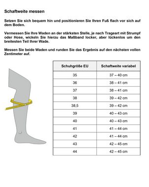 Gabor Davos Stiefel mit variabler Schaftweite von normal bis XL