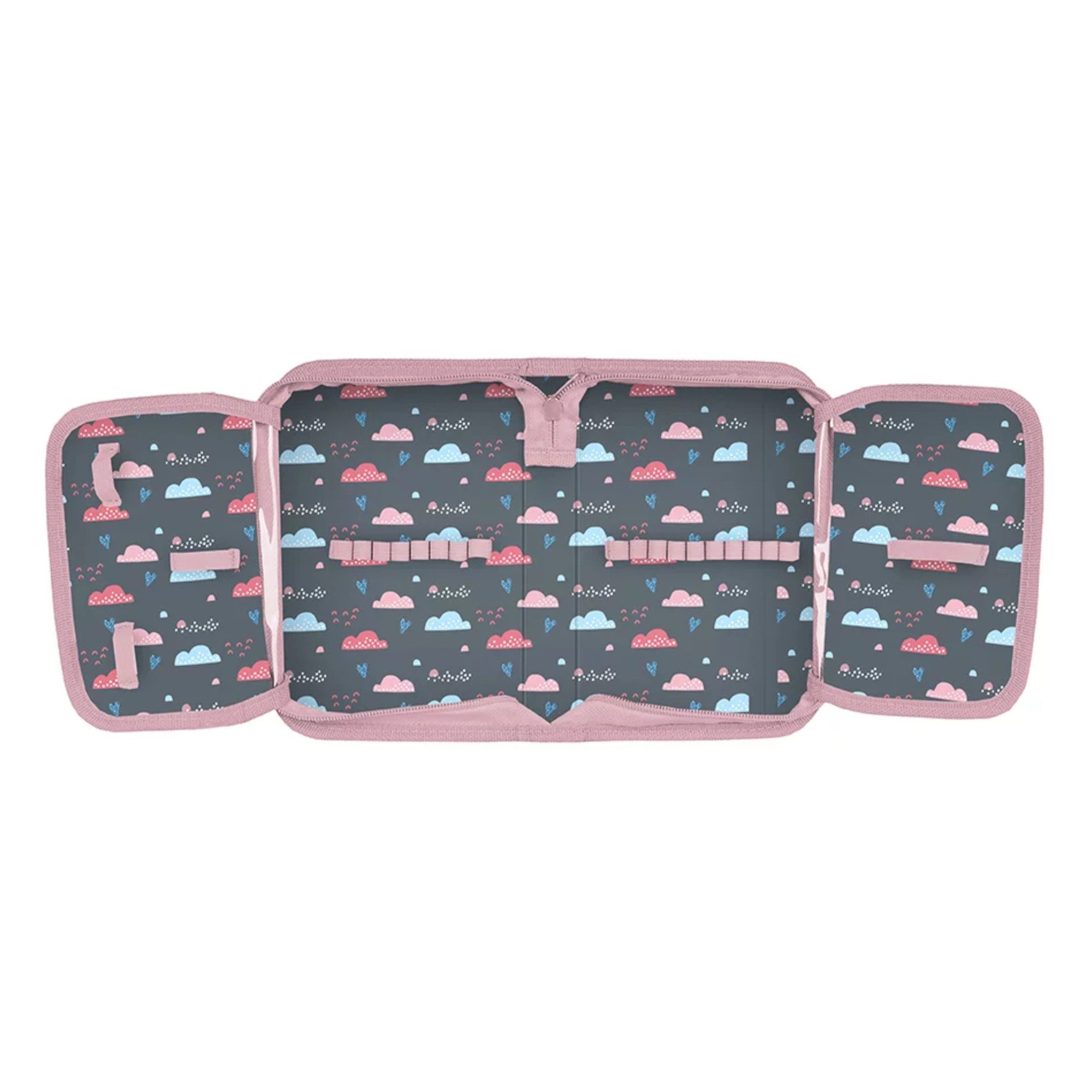 GOLDKIDS Federmäppchen 1 Fächer -, (Mäppchen für Mädchen und Jungen, - Federmappe 1-Fach Federtasche), - Schulmäppchen und Hausaufgabenheft