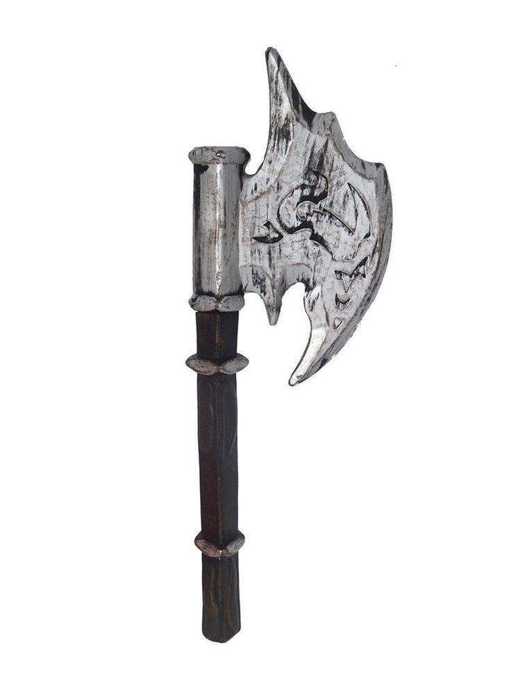 Blaster Beil Axt Länge 65 cm - Schwarz Grau, Zubehör Kost