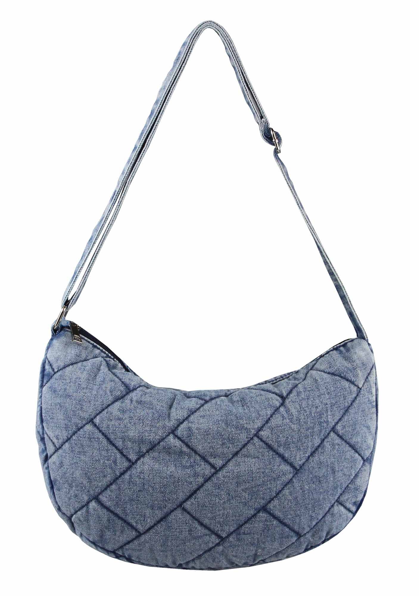 Schultertasche Damen Jeans Tasche Shopper Hobo-Bag CrossBody Crossover Brusttasche