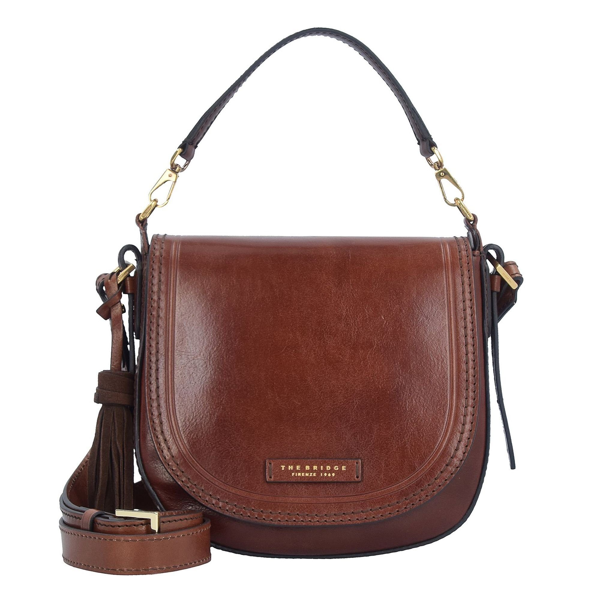 THE BRIDGE Schultertasche Pearldistrict, Leder