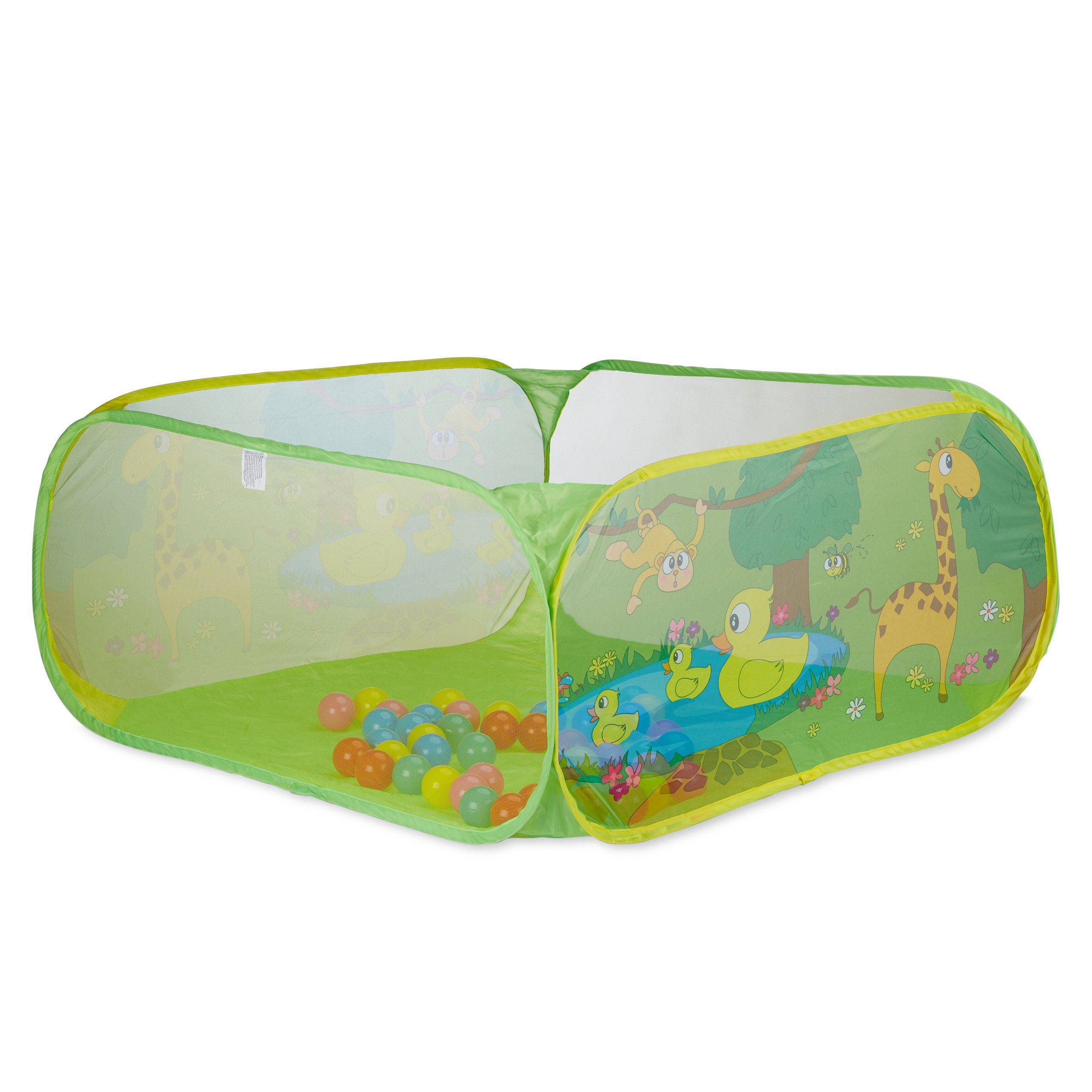 relaxdays Bällebad Baby mit 50 Bällen, (50-tlg)