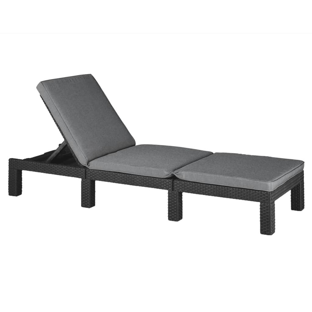 Keter Gartenliege "Daytona Deluxe", in Rattan-Optik
