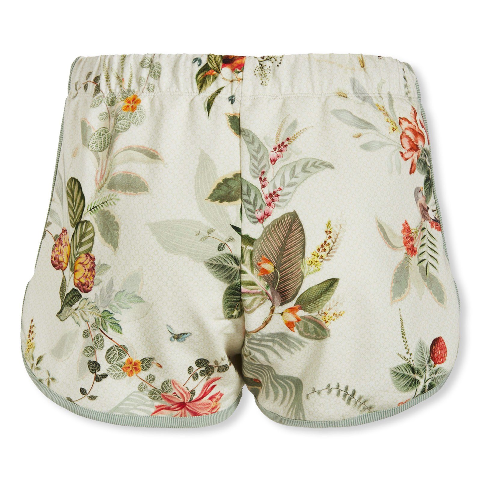 Zugband PiP Trousers Floris Bali mit Short Pyjamashorts Studio