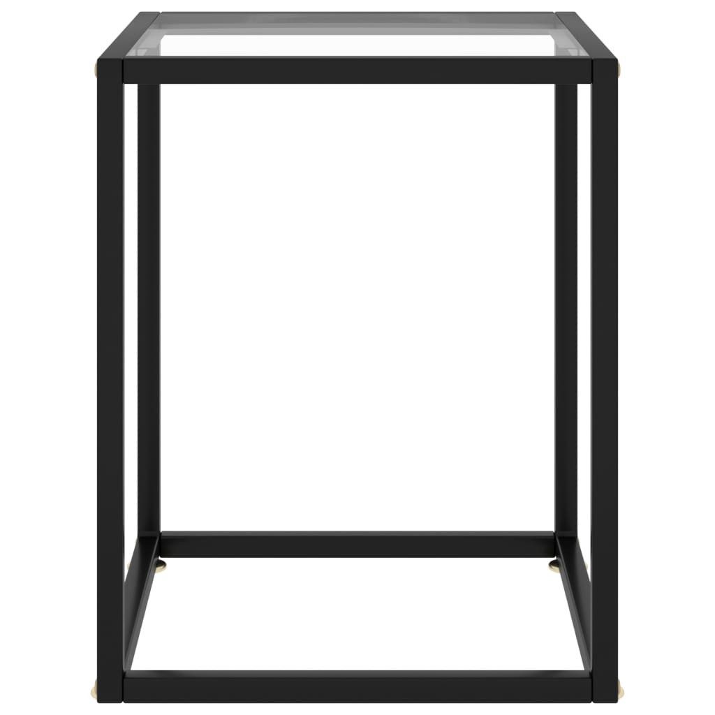 vidaXL Couchtisch Couchtisch Schwarz mit Hartglas günstig online kaufen