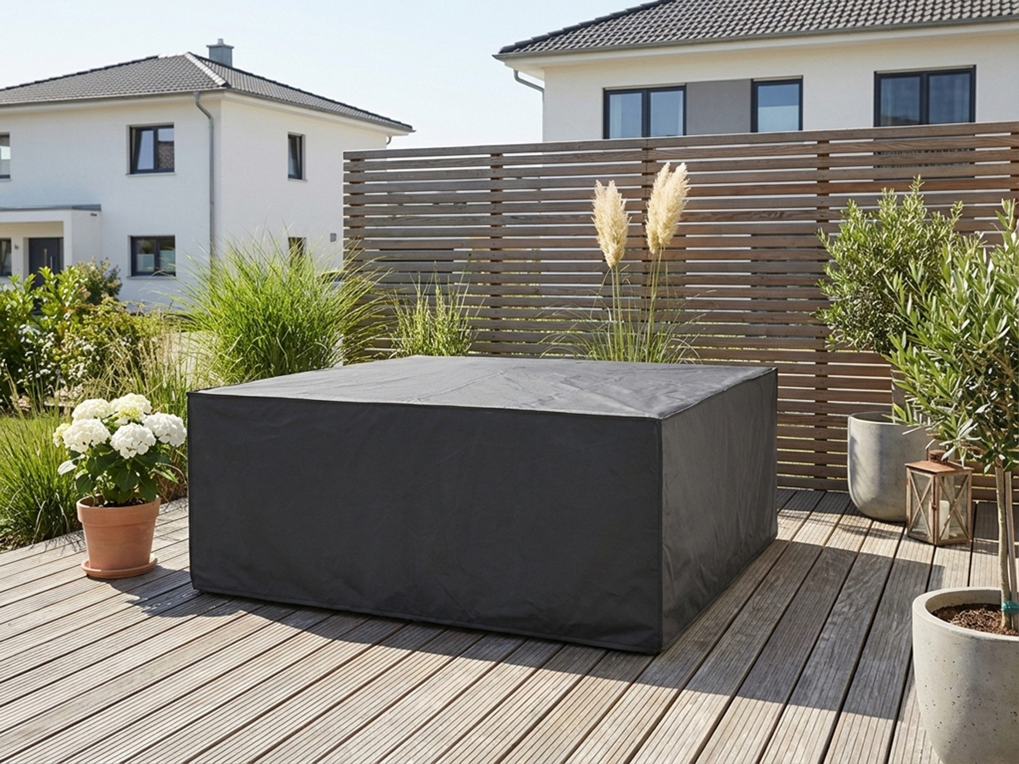 KONIFERA Gartenmöbel-Schutzhülle »Brooklyn« (geeigent für Gartenlounge-Set»Brooklyn«), LxBxH: 183x169x73 cm