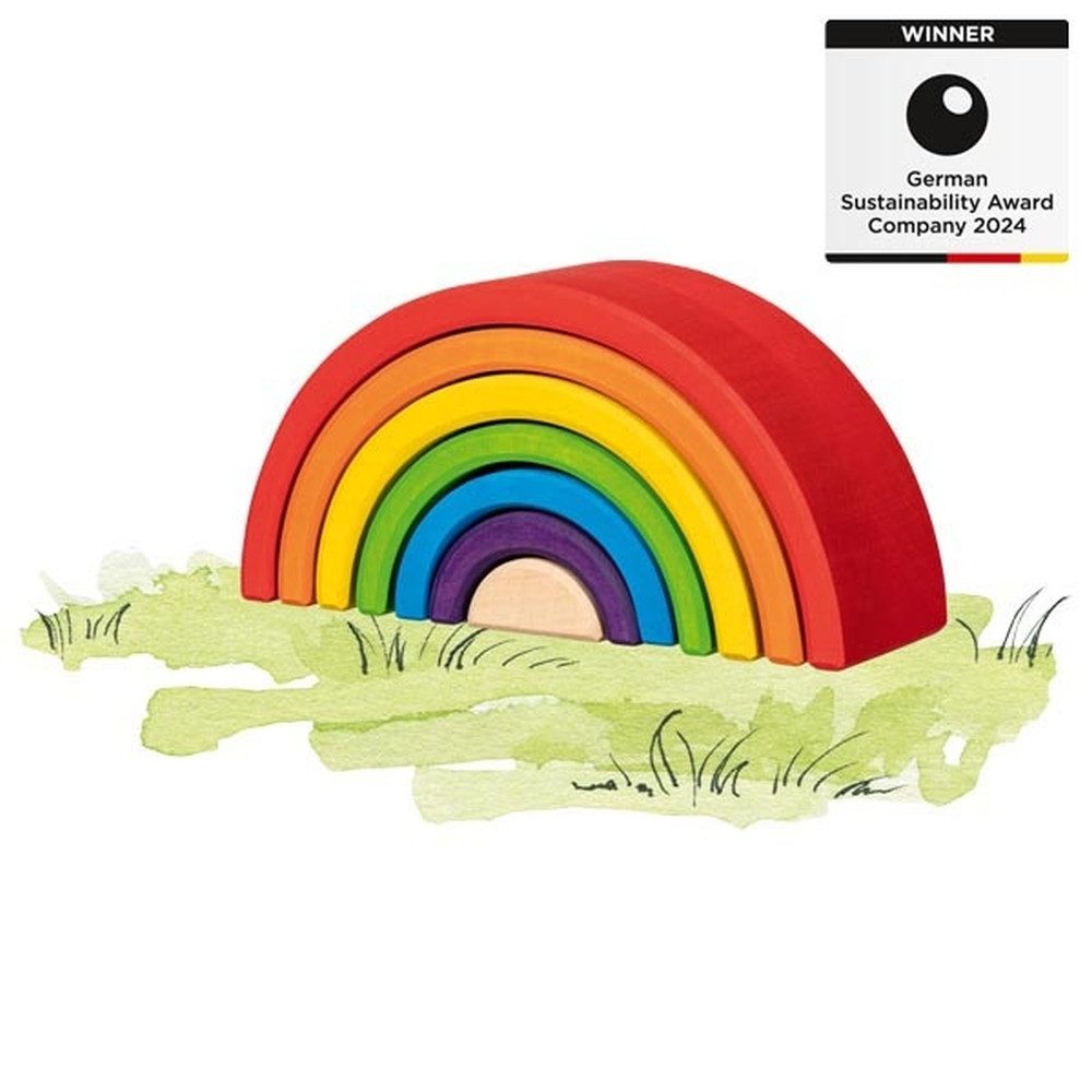 goki GOKI Bausteine, Kleiner Regenbogen Spielbausteine