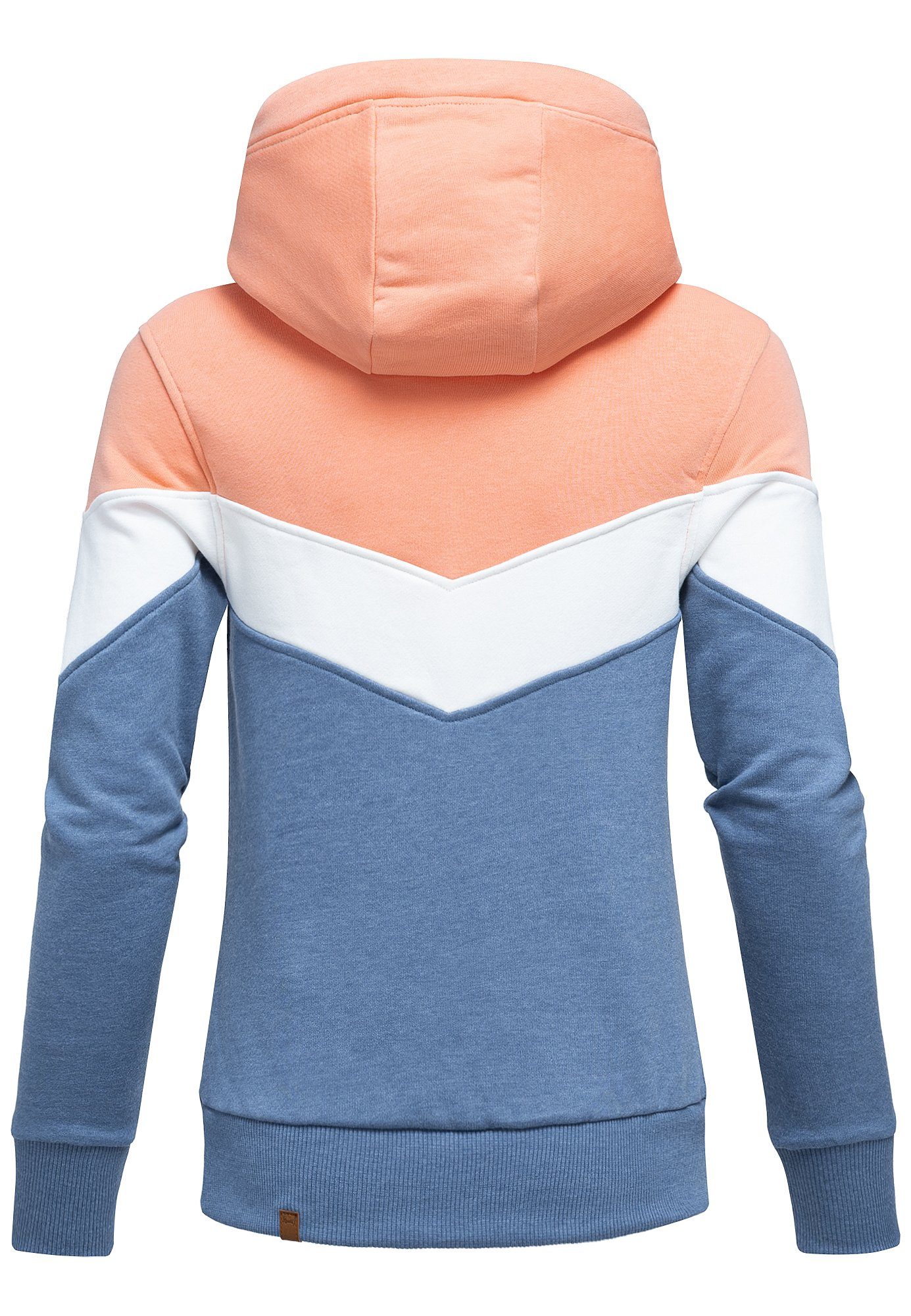REPUBLIX Sweatshirt BRISTOL Damen Kapuzenpullover Sweatjacke günstig online kaufen