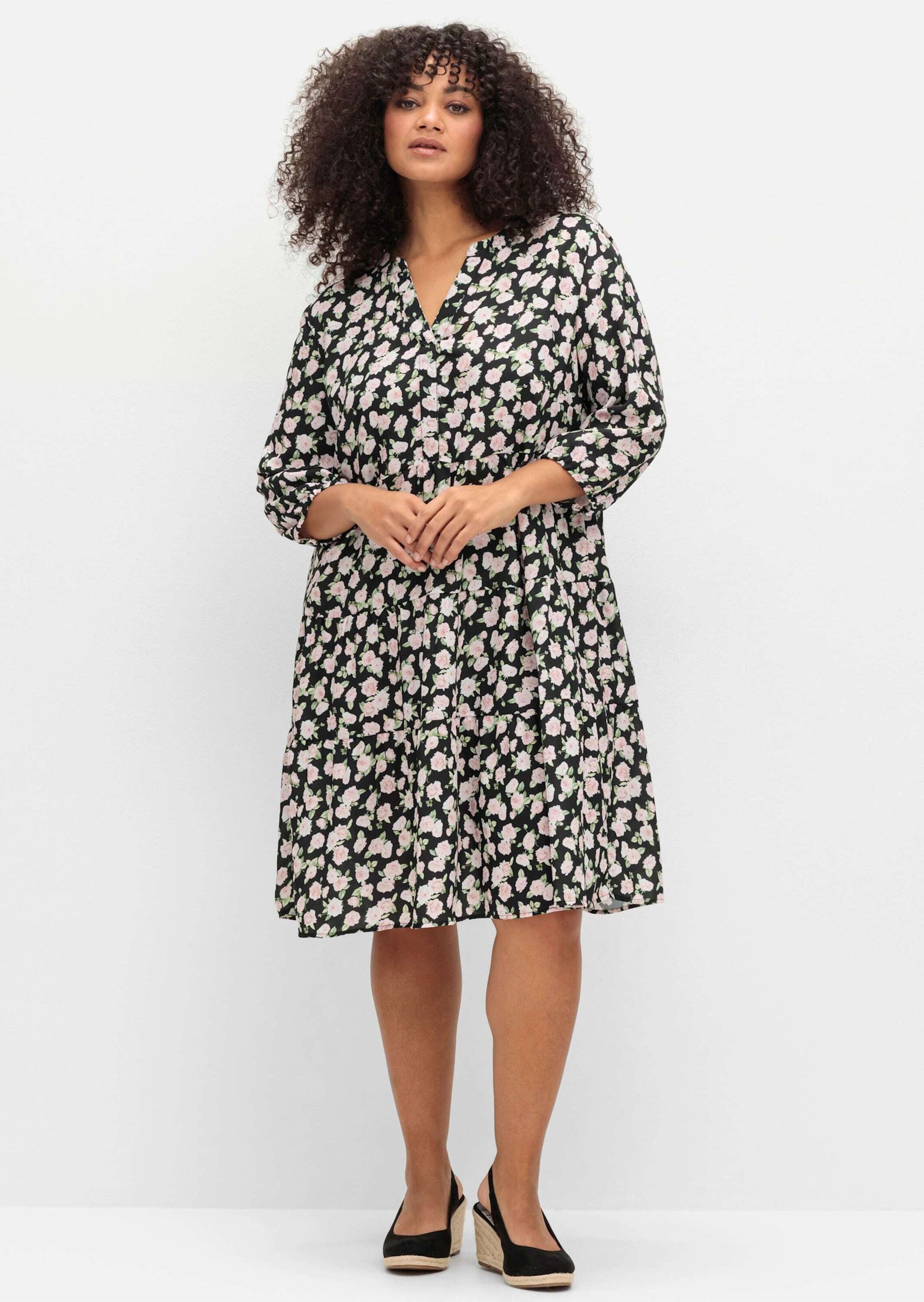 Witt Etuikleid Webkleid 3/4-Arm