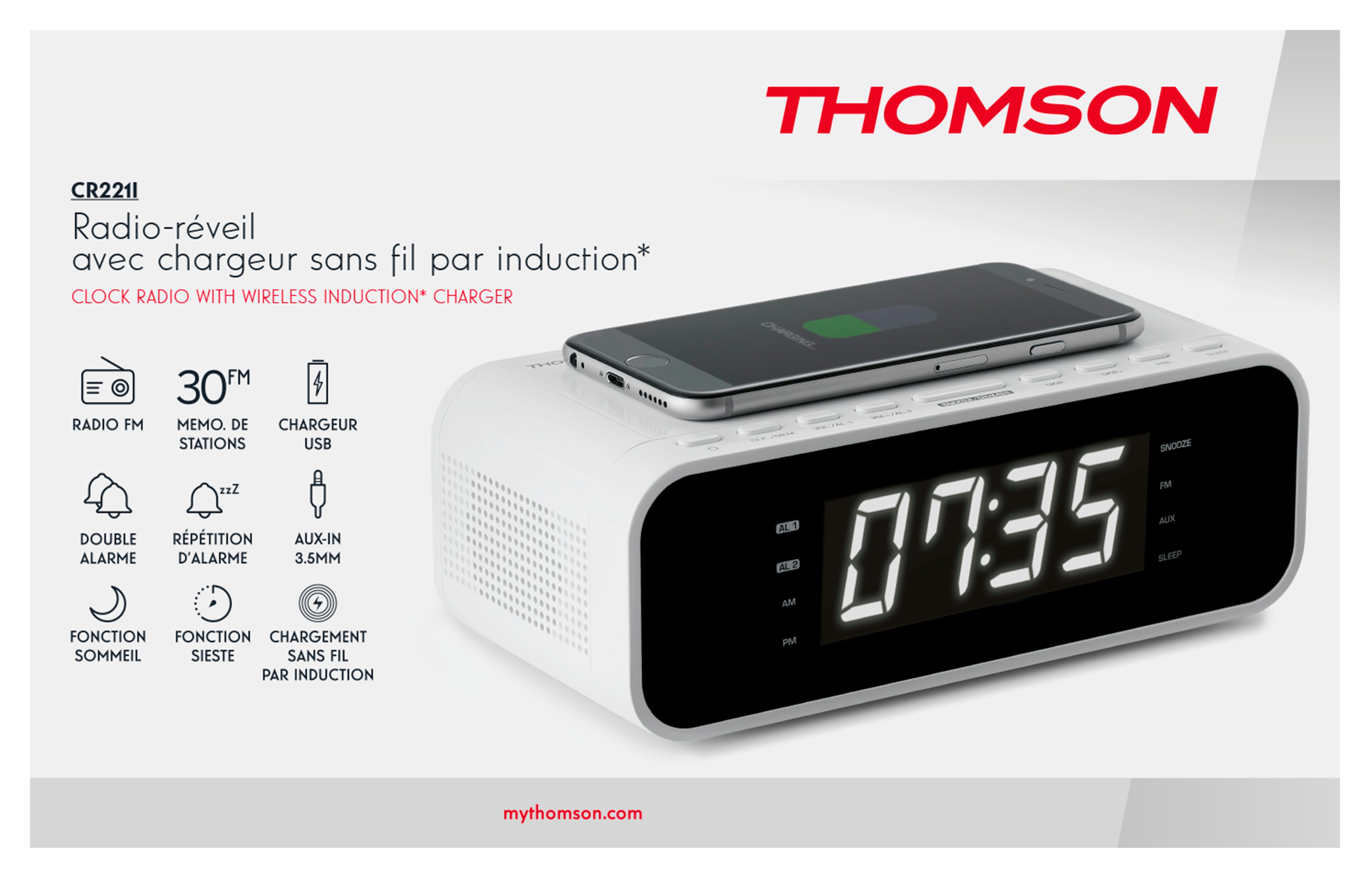 Thomson Radiowecker CR221I Thomson Radiowecker