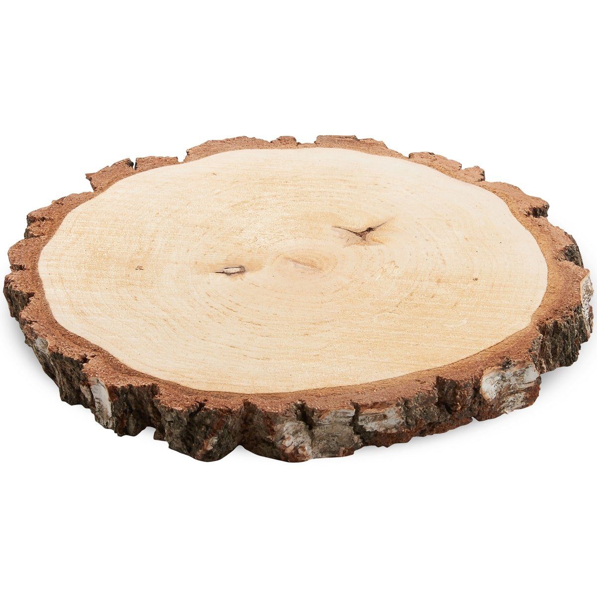 Bastelnaturmaterial Grosse Baumscheiben 1 Stk. Dekoholz Holzscheiben Holzplatten 30 cm