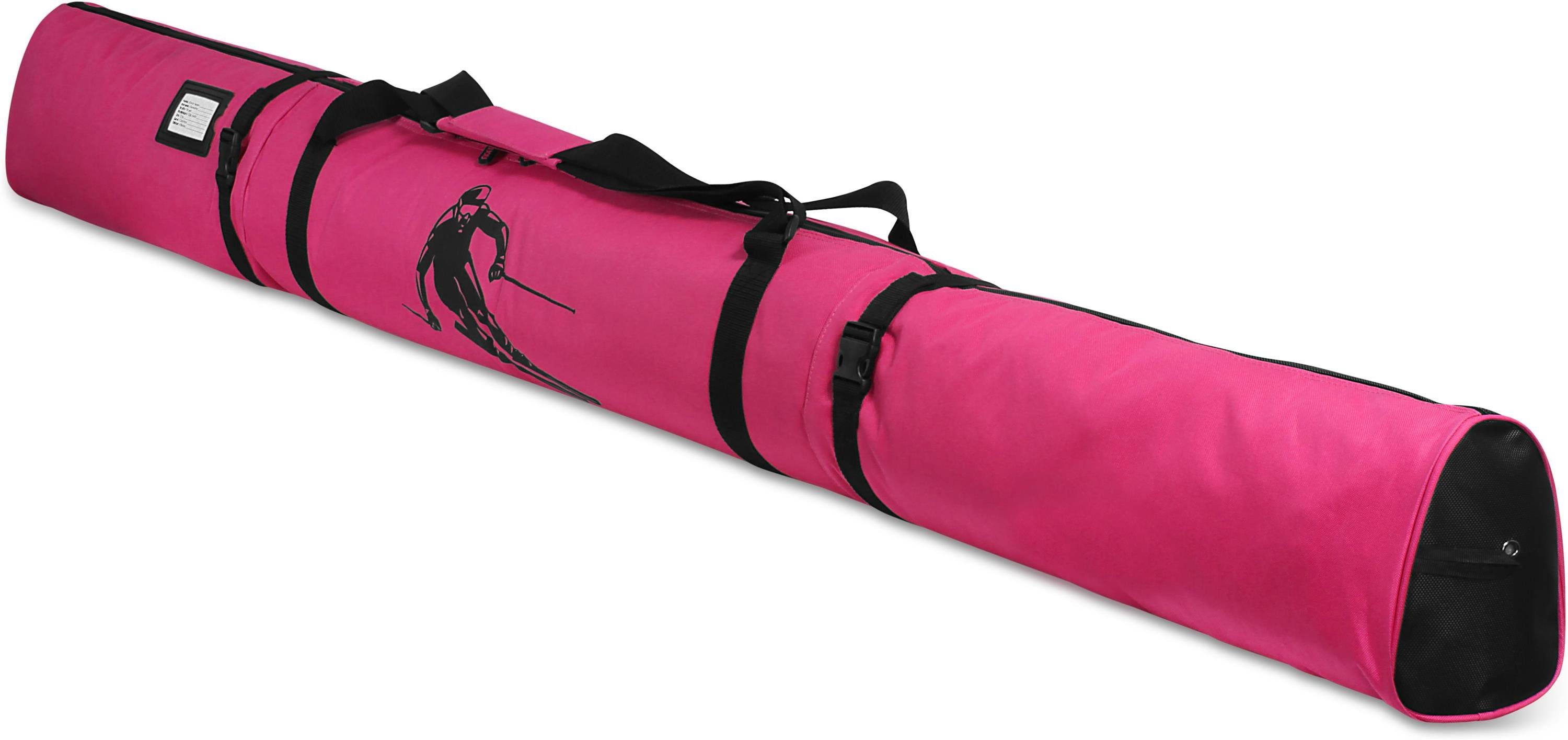 Skitasche und Skisack Pink Aufbewahrungstasche Sporttasche Skitasche normani Run Skistöcke Alpine - für Skier Transporttasche 200,