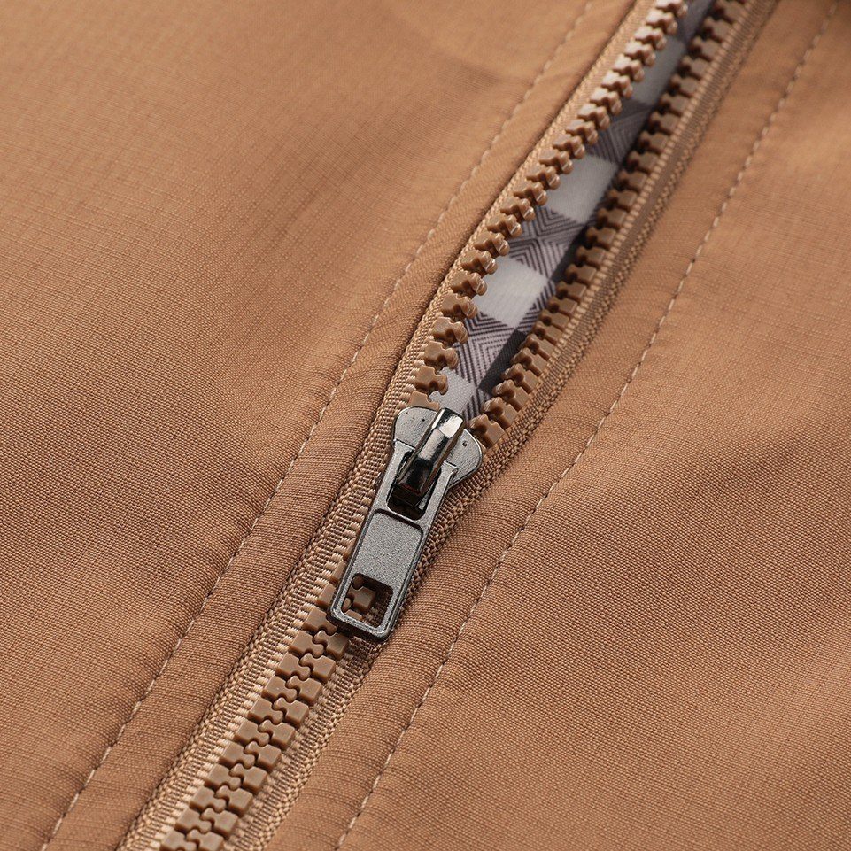 Bomberjacke mit 2 Allthemen Khaki JK1601 Reißverschlusstaschen