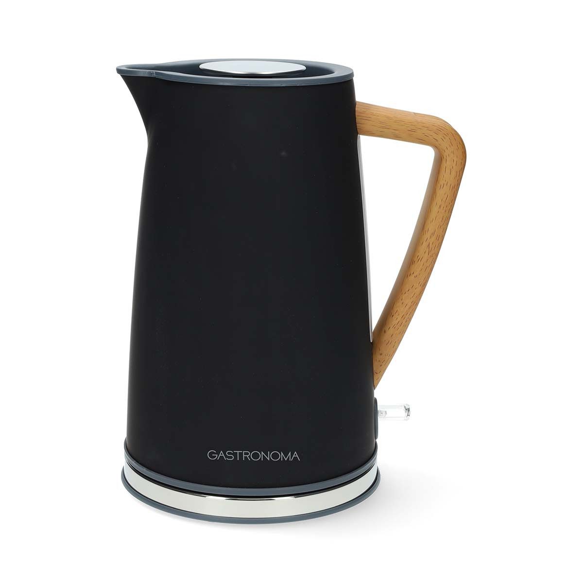 GASTRONOMA Wasserkocher 18130006, 2.7 l, 2200 W, 360° Pirouettenboden, verborgenes Heizelement, Trockengehschutz