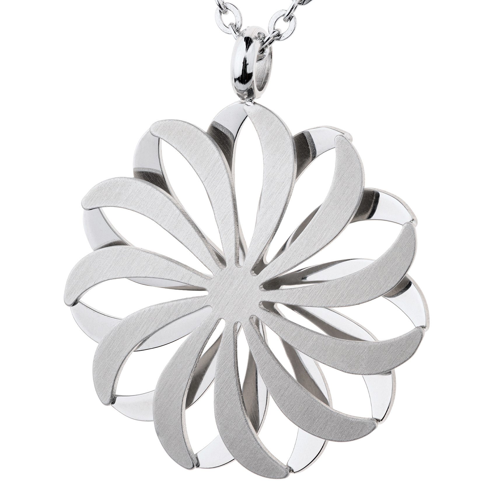 Ernstes Design Кулоны Ernstes Design Anhänger AN1073 Edelstahl Ø29 blüte ohne Kette