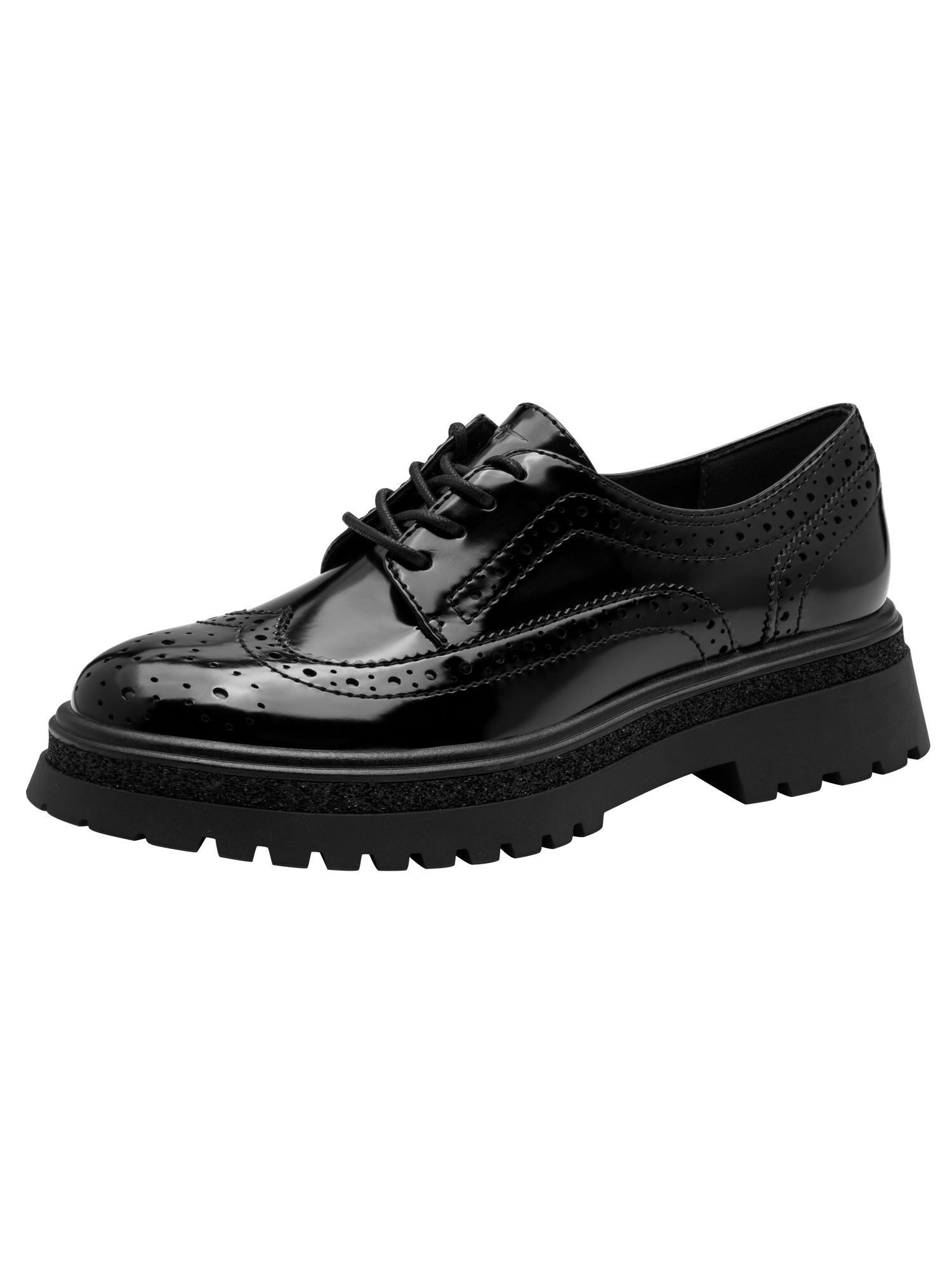 Tamaris mit Absatz kein Absatz 1-23619-45 Schnürschuh