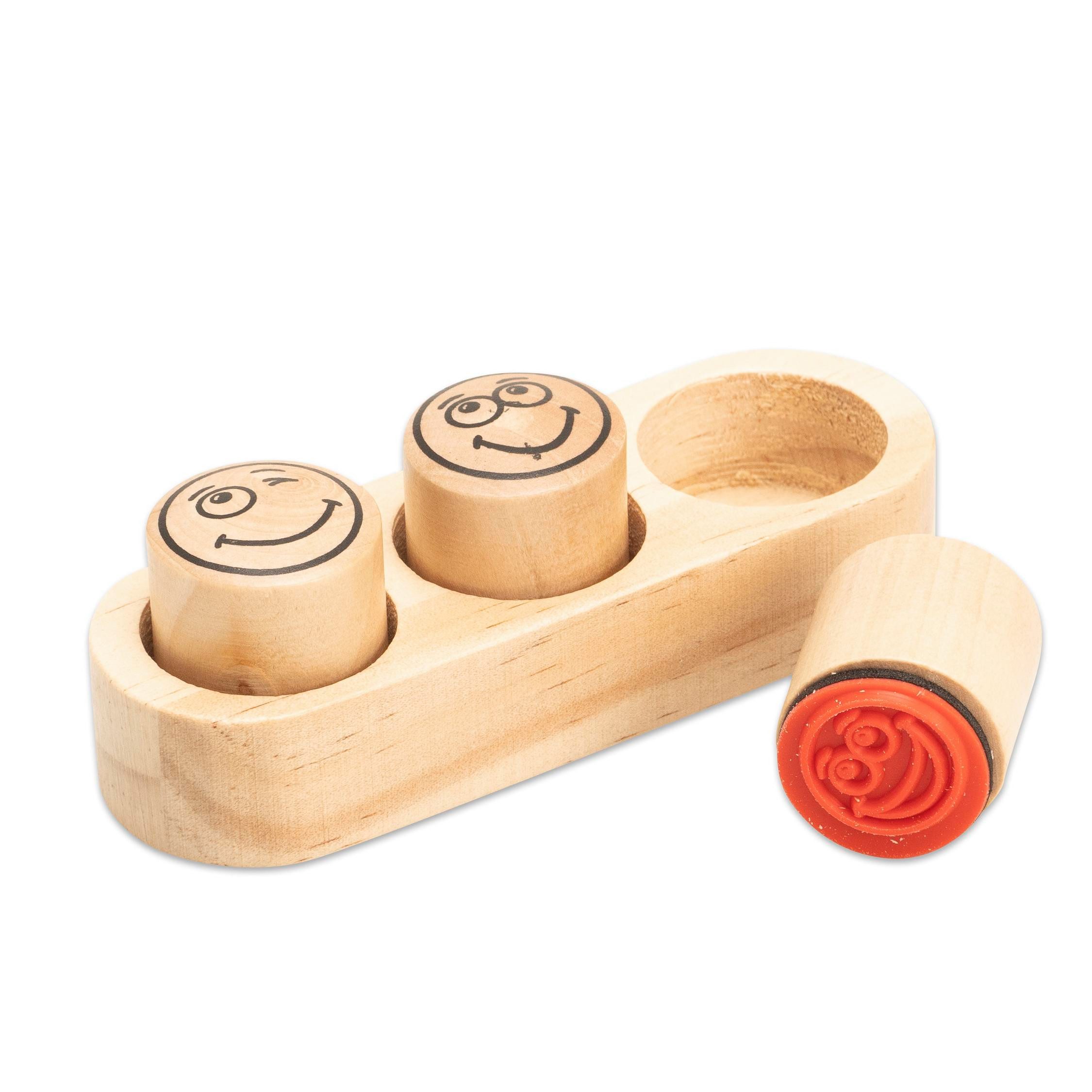 Betzold Geschenkbox Belohnungsset „Holzstempel und Lob-Sammelblock“ – Bild 2 von 5