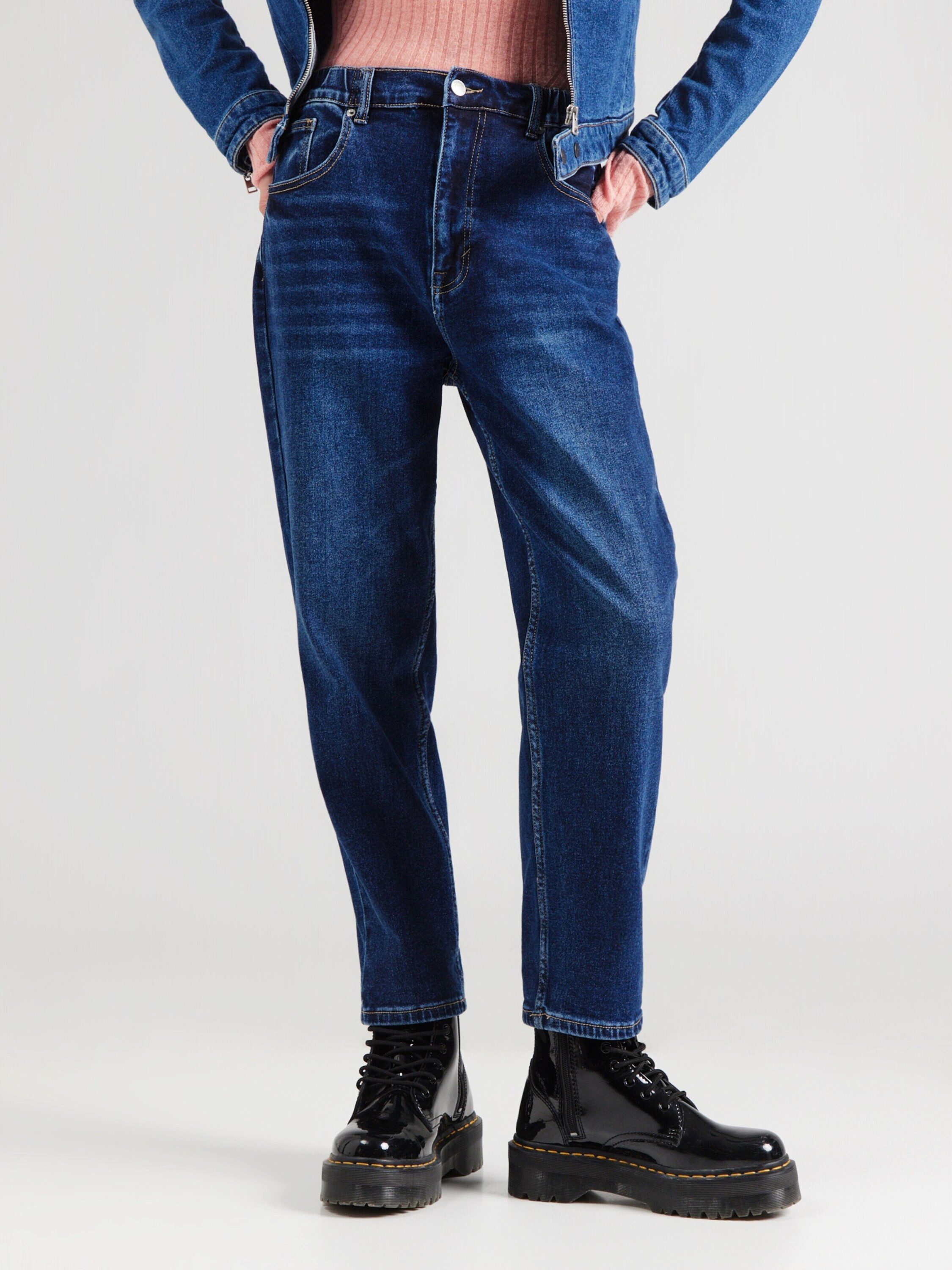 HaILY’S Straight-Jeans Mirell (1-tlg) Drapiert/gerafft