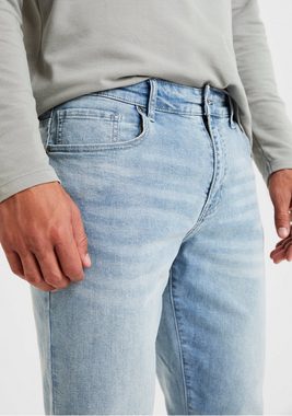 Buffalo 5-Pocket-Jeans Straight-fit Jeans aus elastischer Denim-Qualität