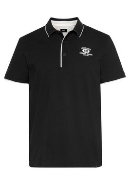 H.I.S Poloshirt in Pique Qualität, mit bedrucktem Innenkragen