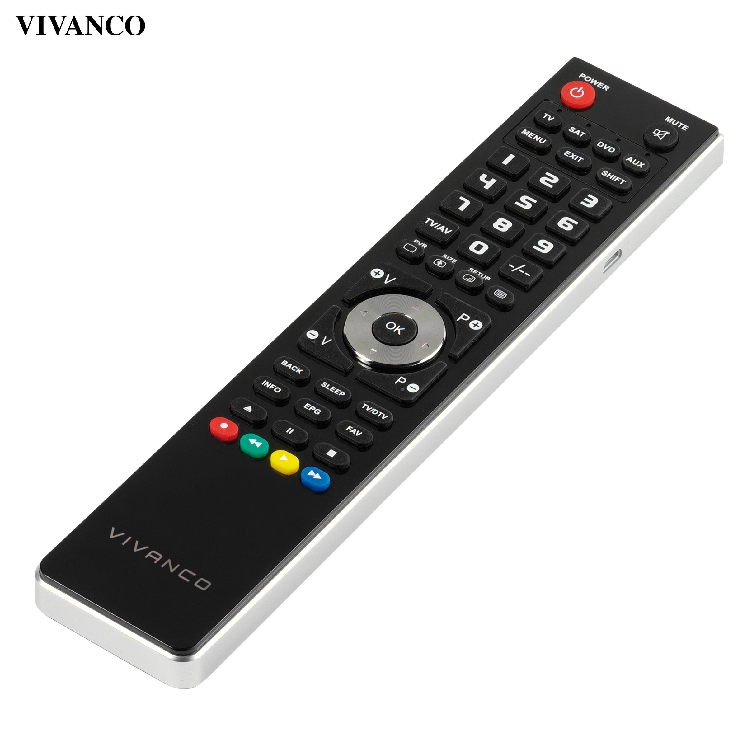 Fernbedienung Vivanco Ur 82 Universal Controller Anleitung Vivanco Fernbedienung (Universal Fernbedienung 4in1, PC programmierbar)