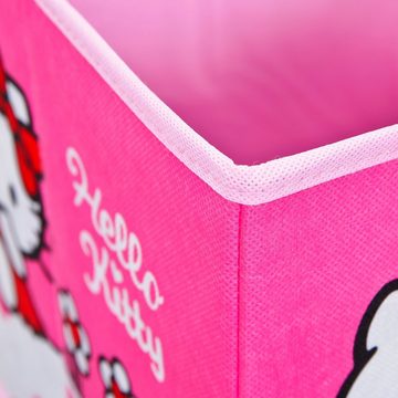 ebuy24 Aufbewahrungsbox »HKF Aufbewahrungsbox pink, weiss.«
