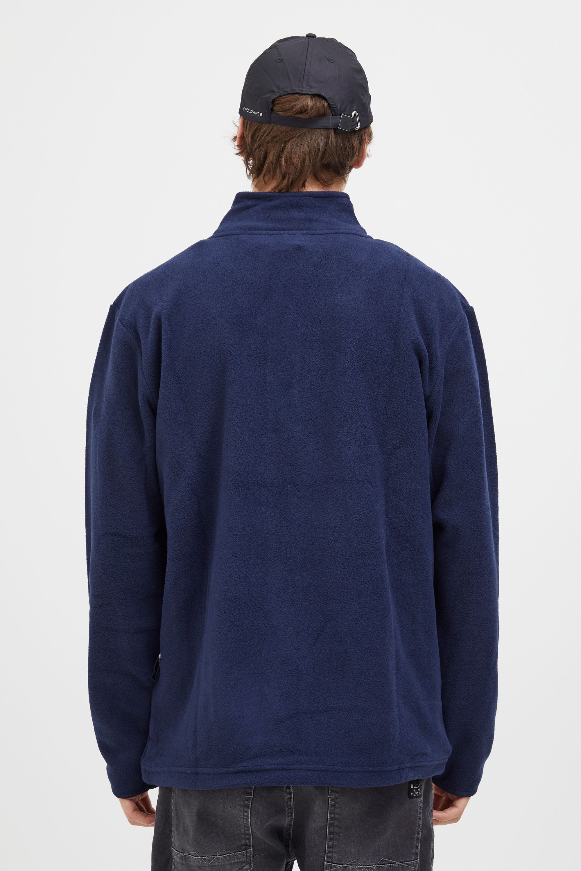North Bend Troyer NBCotas M Atmungsaktiver Fleecepullover mit Troyer Kragen