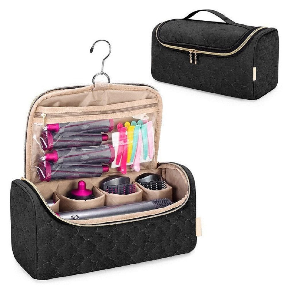 feinlux Aufbewahrungstasche Dyson Haartrockner Aufbewahrungstasche (Packung, Multifunktionale Lockenstab-Reisetasche), Aufbewahrungstasche kompatibel mit Dyson Supersonic Haartrockner