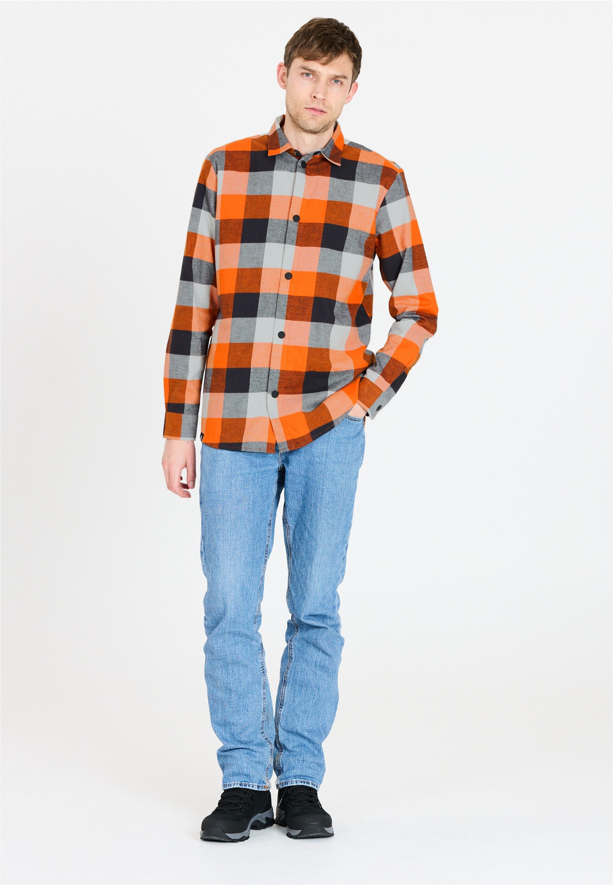 WHISTLER Fleeceshirt Riglet Aus reiner Baumwolle