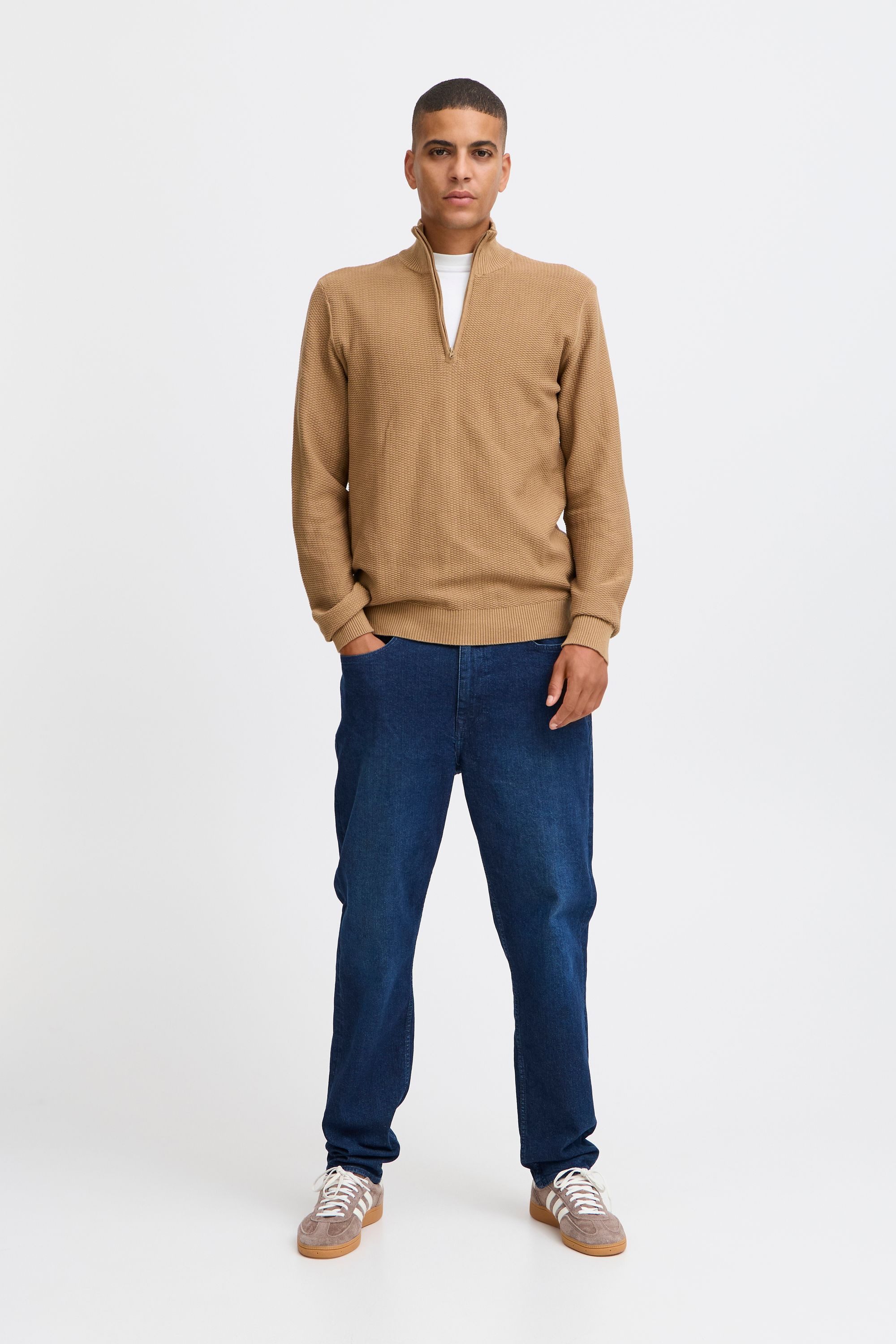 Blend Troyer BHPullover Stilvoller Troyer mit Reißverschluss