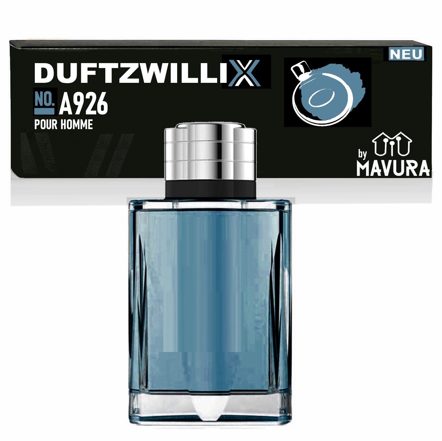 MAVURA Eau de Toilette DUFTZWILLIX No. A926 - Parfüm für Herren - holzig würziger Duft, - 100ml - Duftzwilling / Dupe Sale