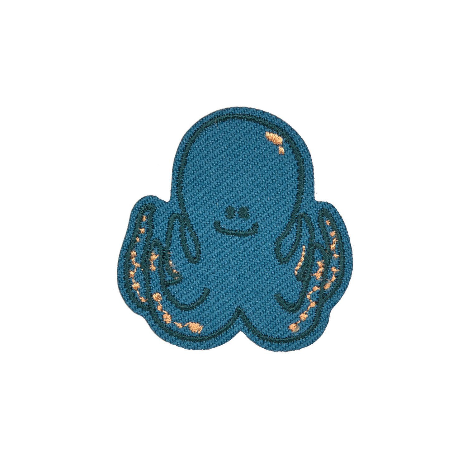 LÄSSIG Schulranzen Lässig Textil-Sticker (3 Stk) - Stick on, Tiefsee