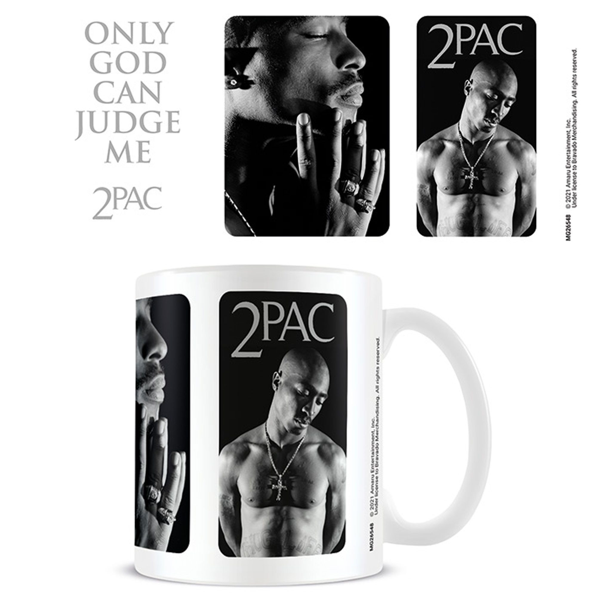 Tasse Tupac - Lizenz Tassen - Judge Me