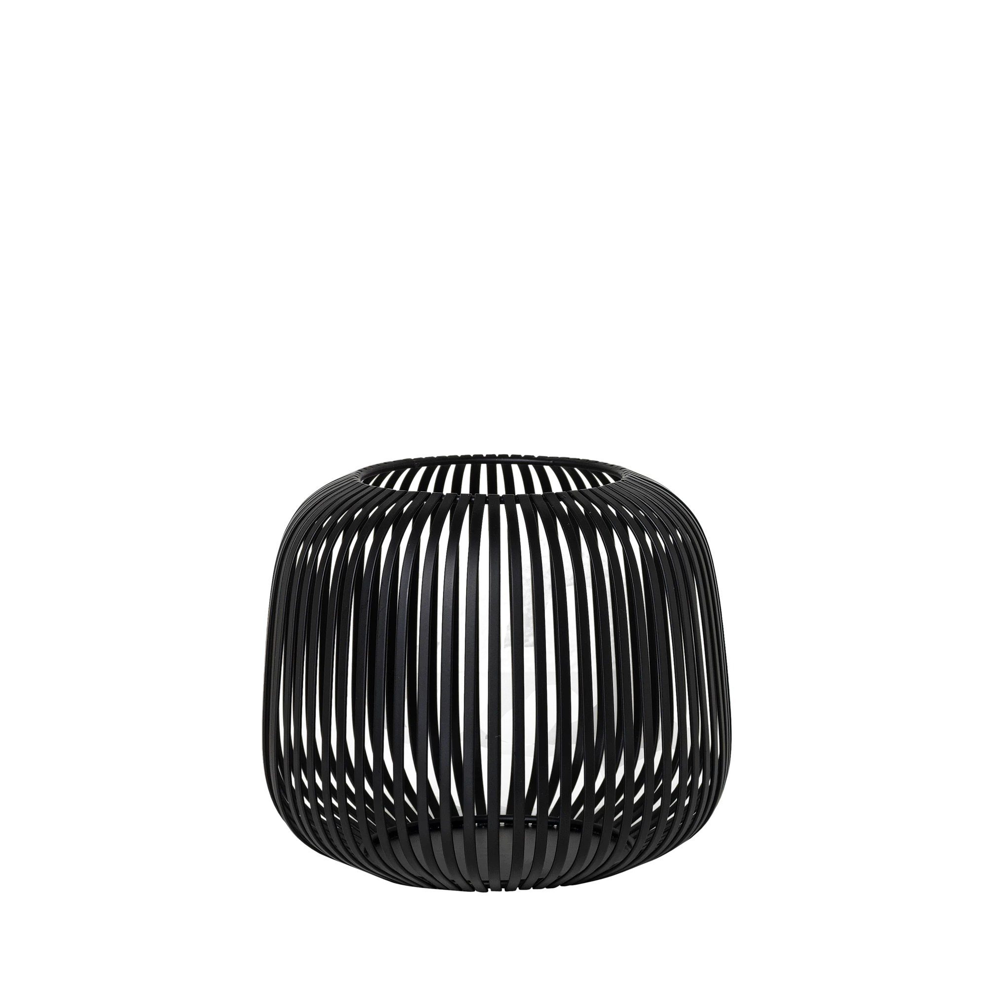 blomus Windlicht -LITO- Laterne, Windlicht, Kerzenhalter: Modernes Design (SIZE S, 1 St), pulverbeschichtete Stahlstreben