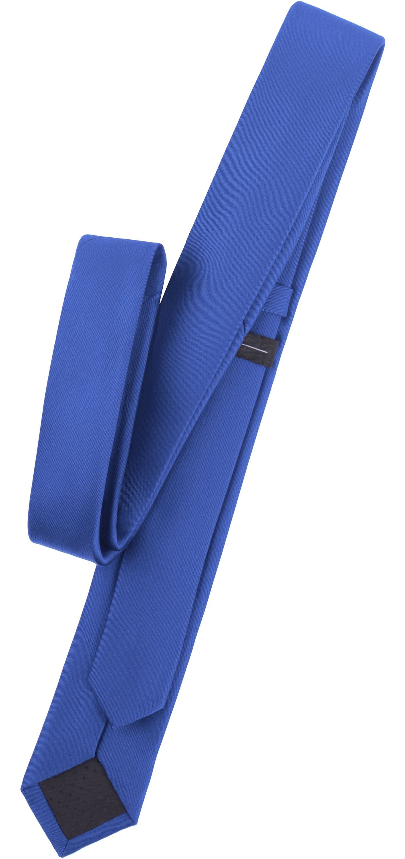 x Schmale Krawatte Ladeheid Herren Krawatte 1-St) (Set, (150cm SP-5 Blau2 5cm)