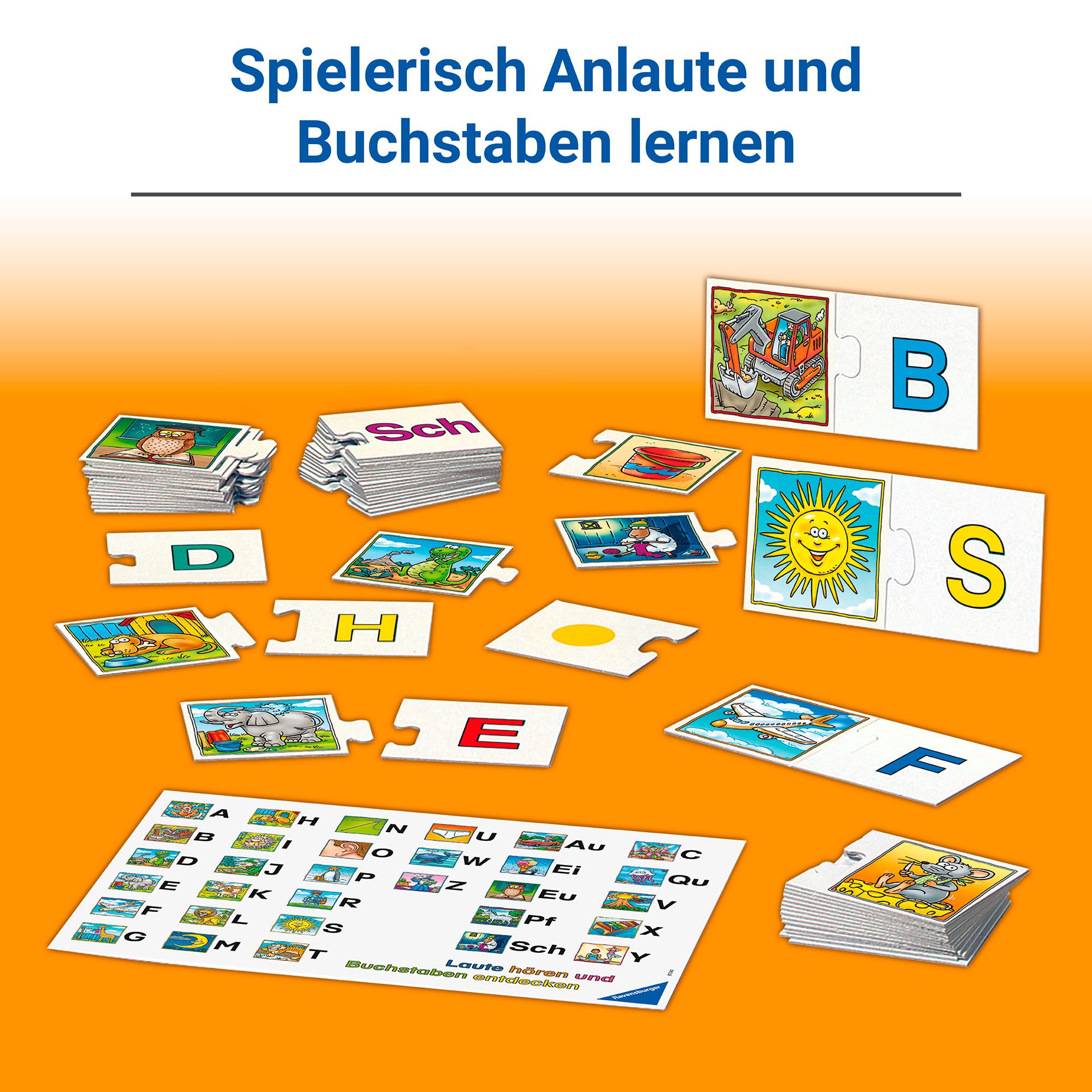 Ravensburger Spiel E wie Elefant, Made in Europe