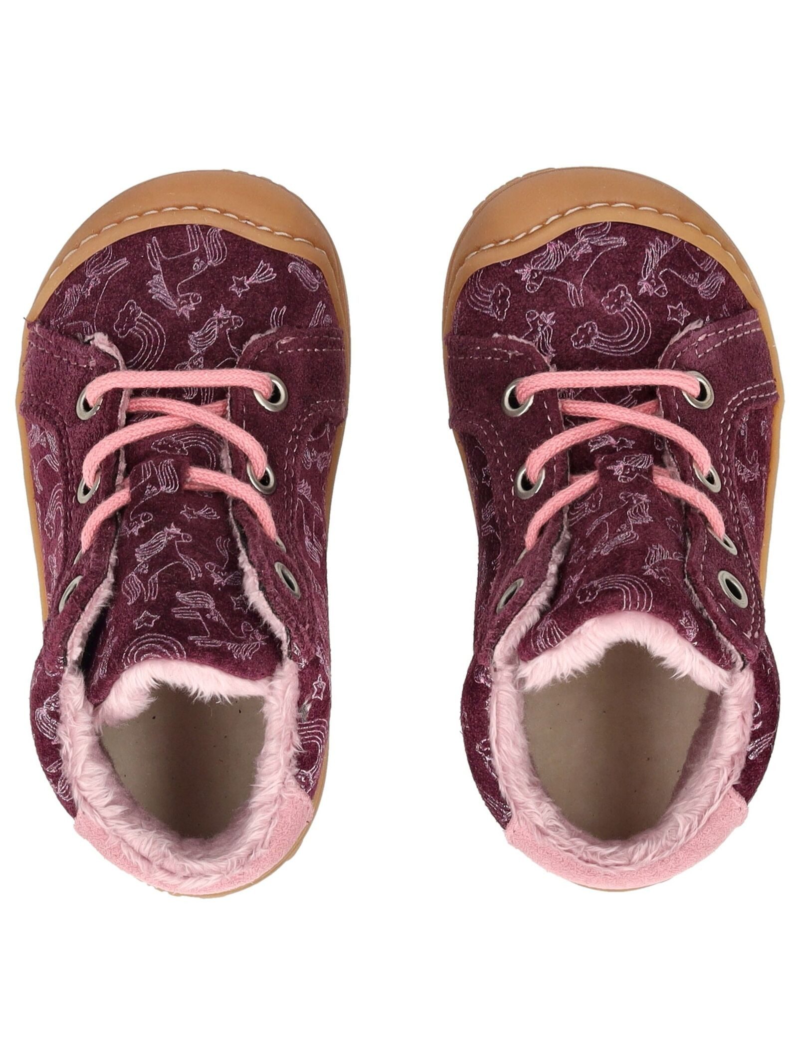 Pepino Stiefelette Veloursleder . Schnürstiefelette
