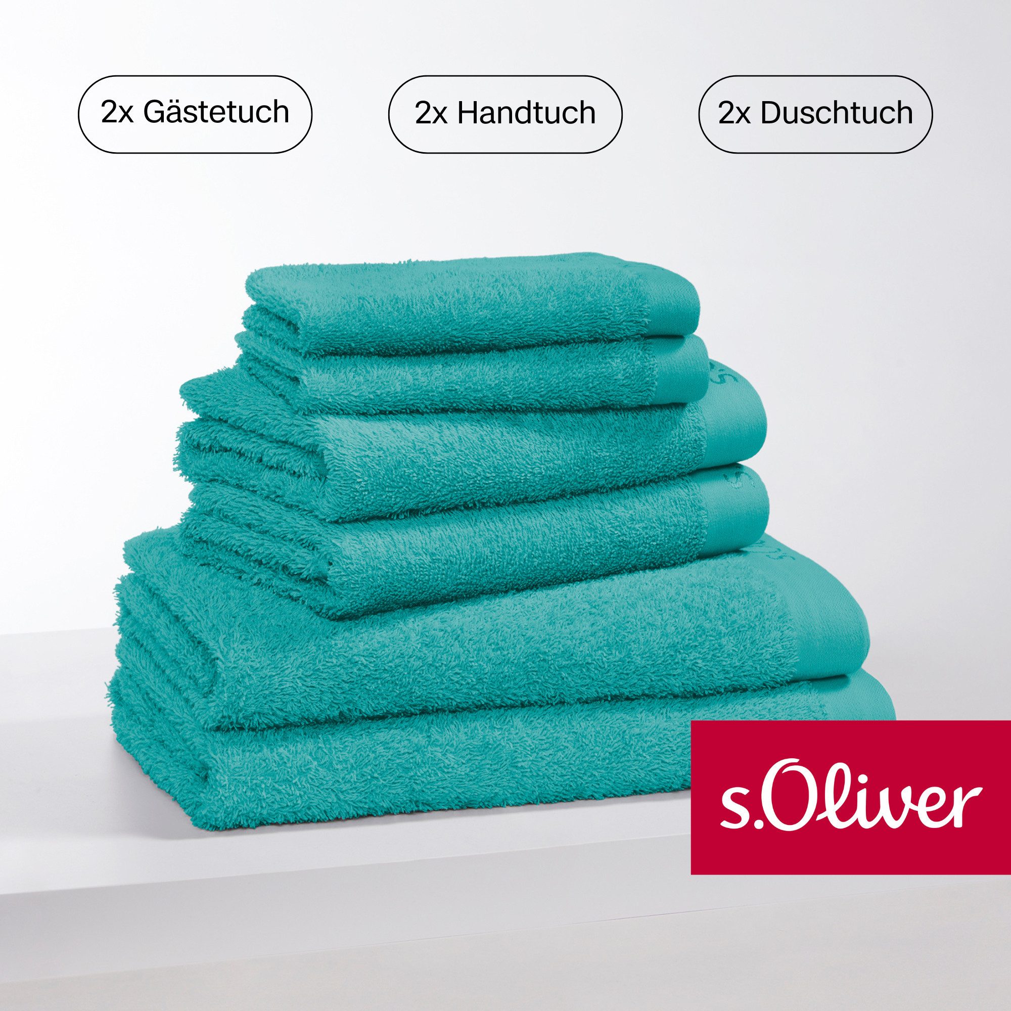 Handtuch Set s. Oliver, besonders weich und saugfähig