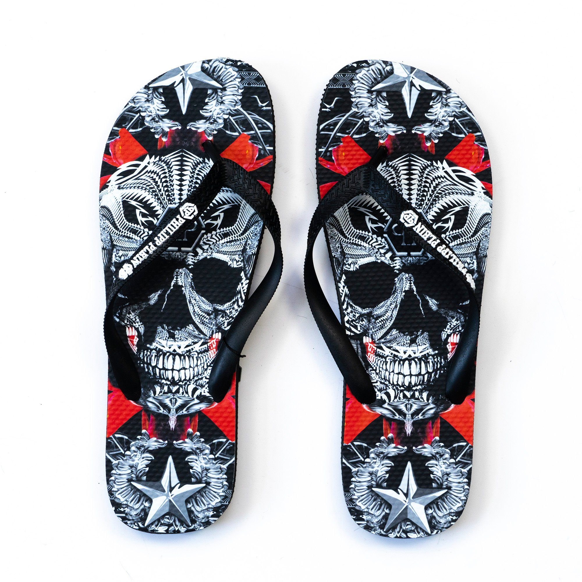 PHILIPP PLEIN IMPS900 Zehentrenner Schwarz, inklusive günstig online kaufen