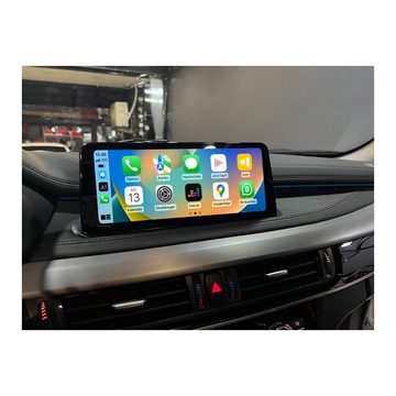 TAFFIO Für BMW X5 X6 F15 F16 NBT 10.2" Touchscreen Android GPS USB Carplay Einbau-Navigationsgerät